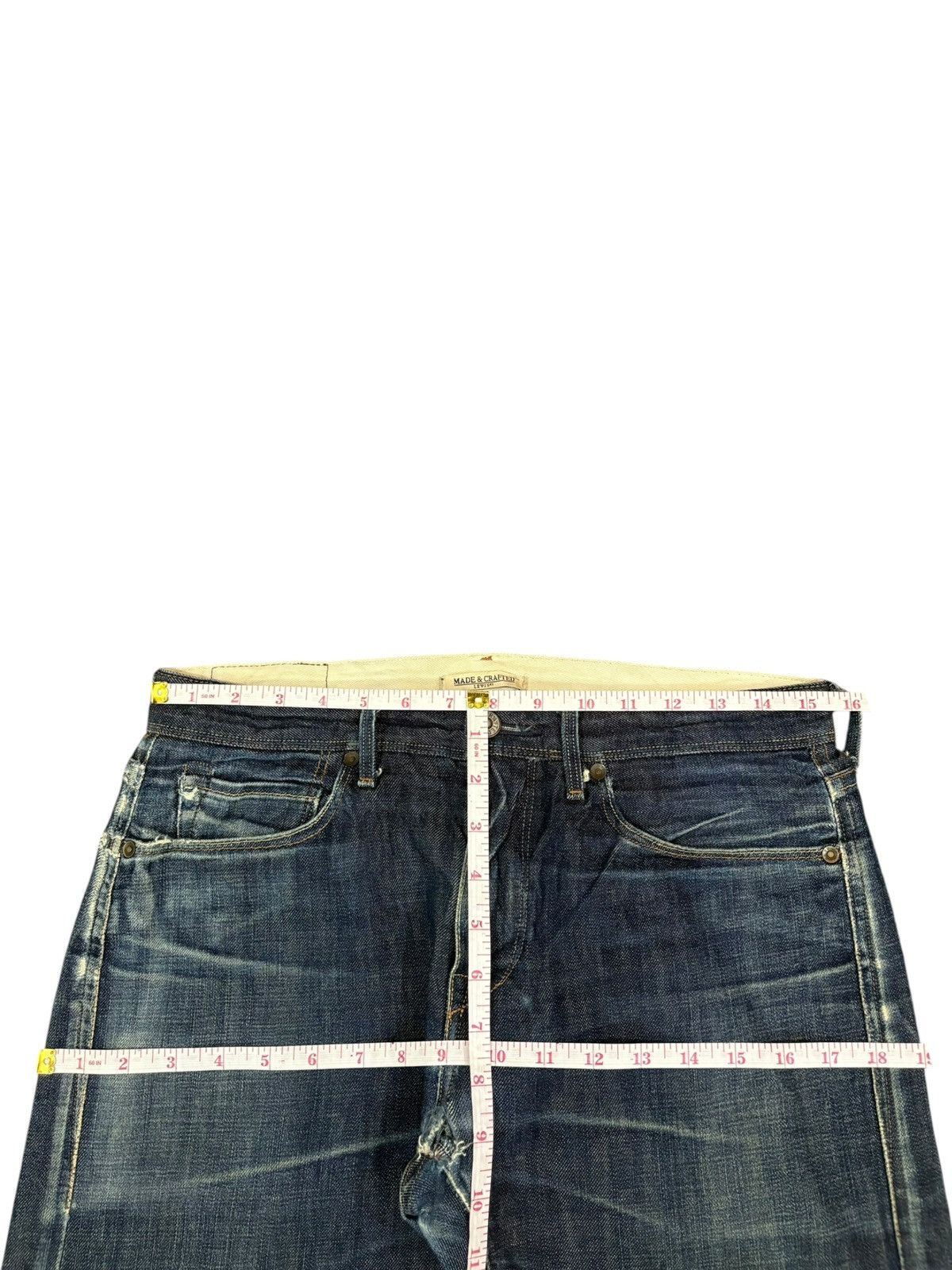 Levi's Made & Crafted Vintage Y2k Levis Made & Crafted Blue Wash Jeans Size US 31 - 13 Thumbnail