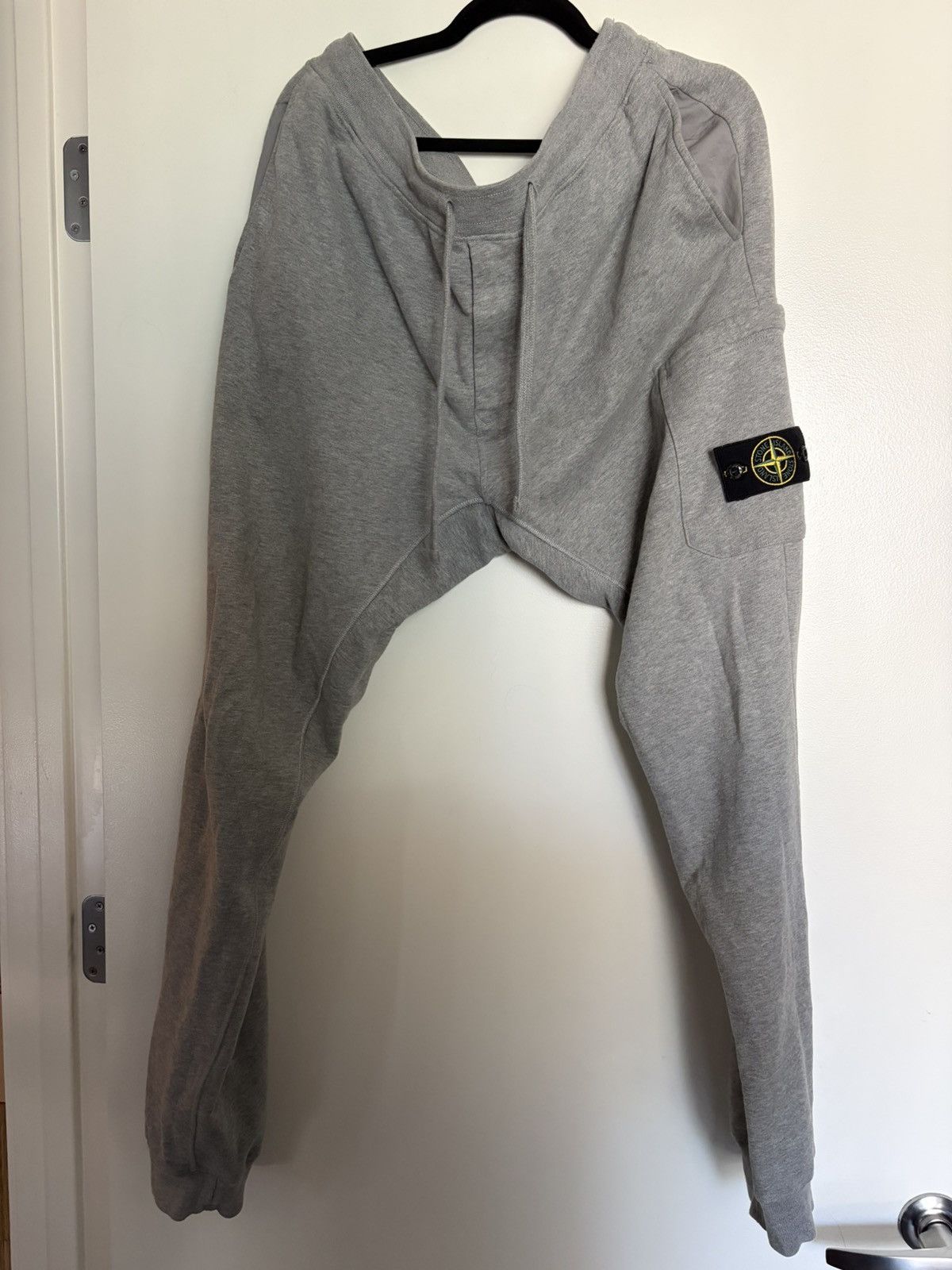 XL Stone Island Grey Sweatpants