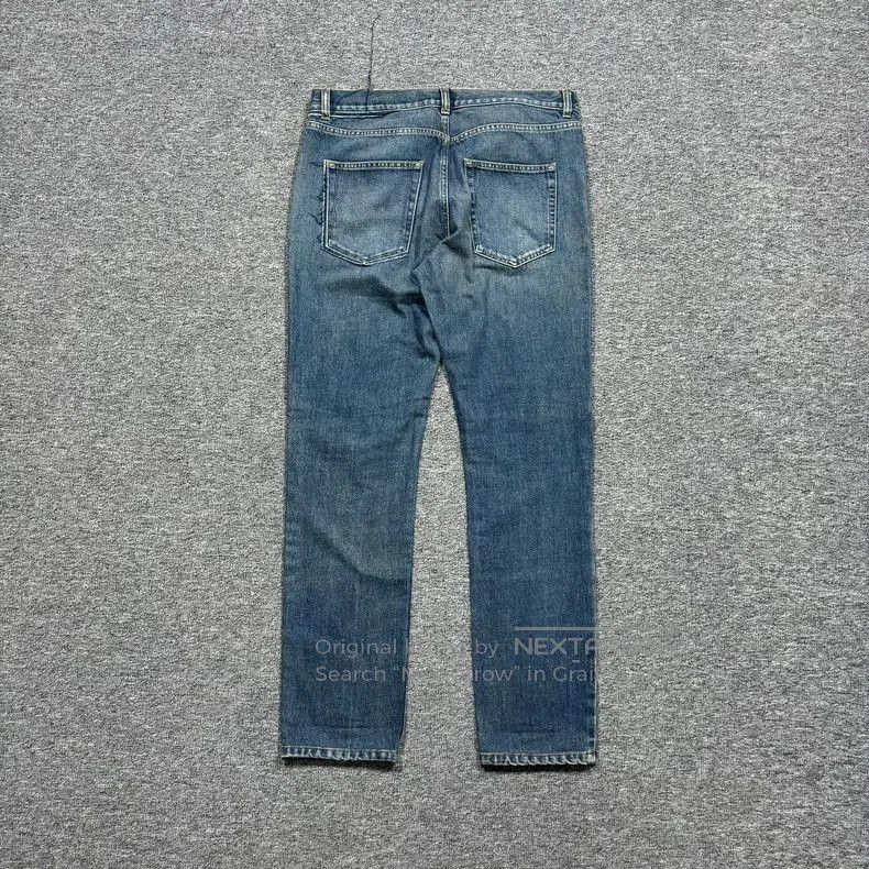 Saint Laurent Paris SLP YSL Asymmetric Pocket Washed Jeans. Size US 32 / EU 48 - 3 Thumbnail