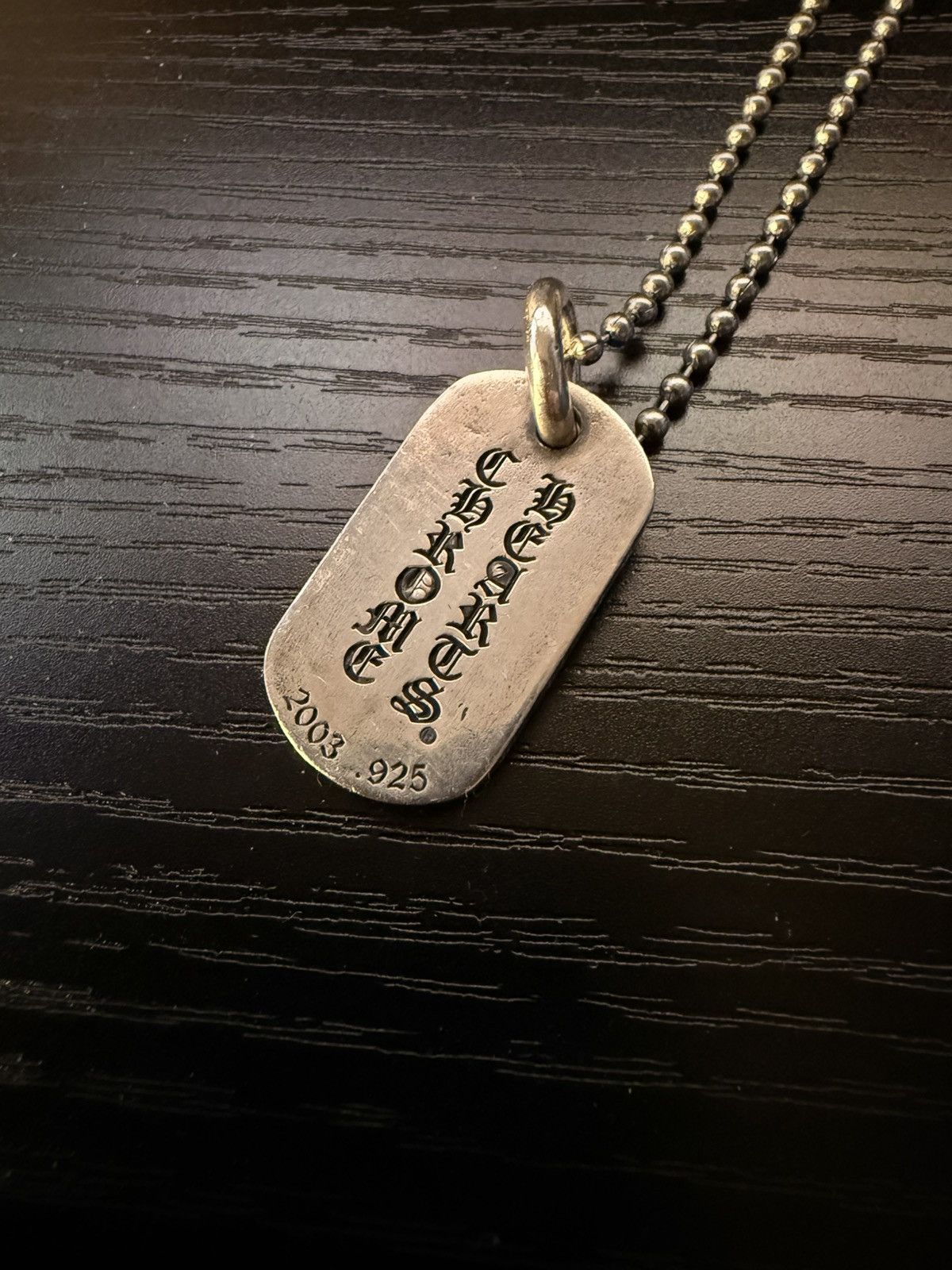 Chrome Hearts chrome hearts x kyosuke himuro dog tag Size ONE SIZE - 4 Thumbnail