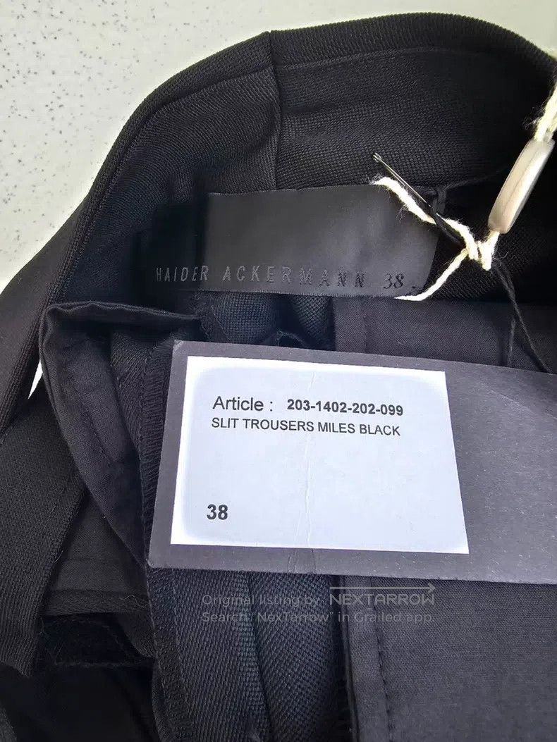 Haider Ackermann Haider Ackermann Showpiece Casual Pants Size 25" / US 0 / IT 36 - 4 Thumbnail