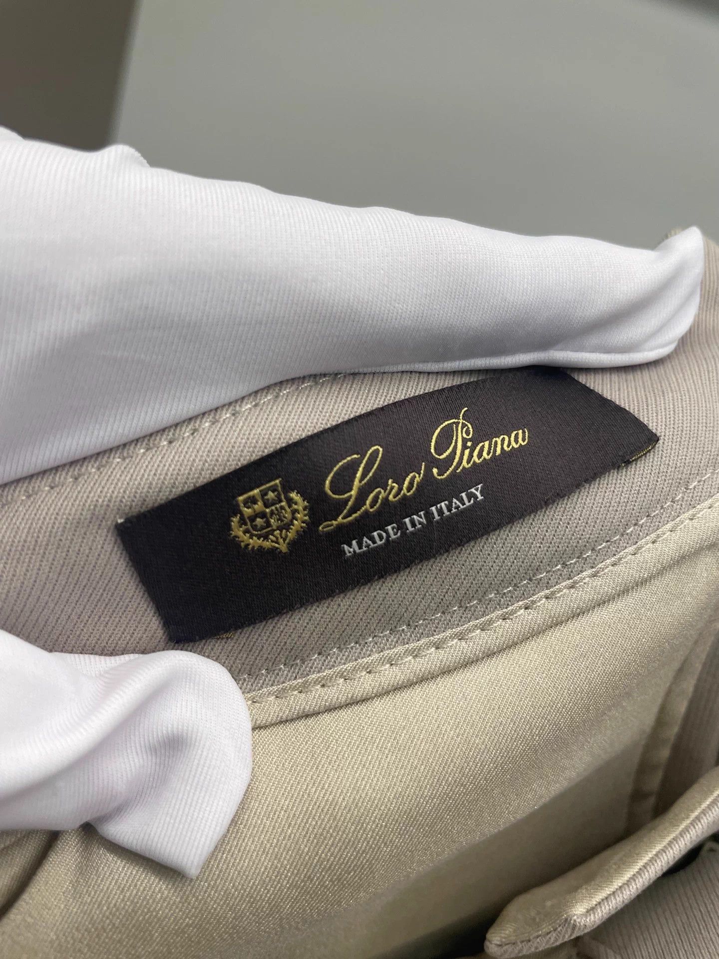 Loro Piana Loro Piana used light gray cotton pants 38 Size US 38 / EU 54 - 4 Thumbnail