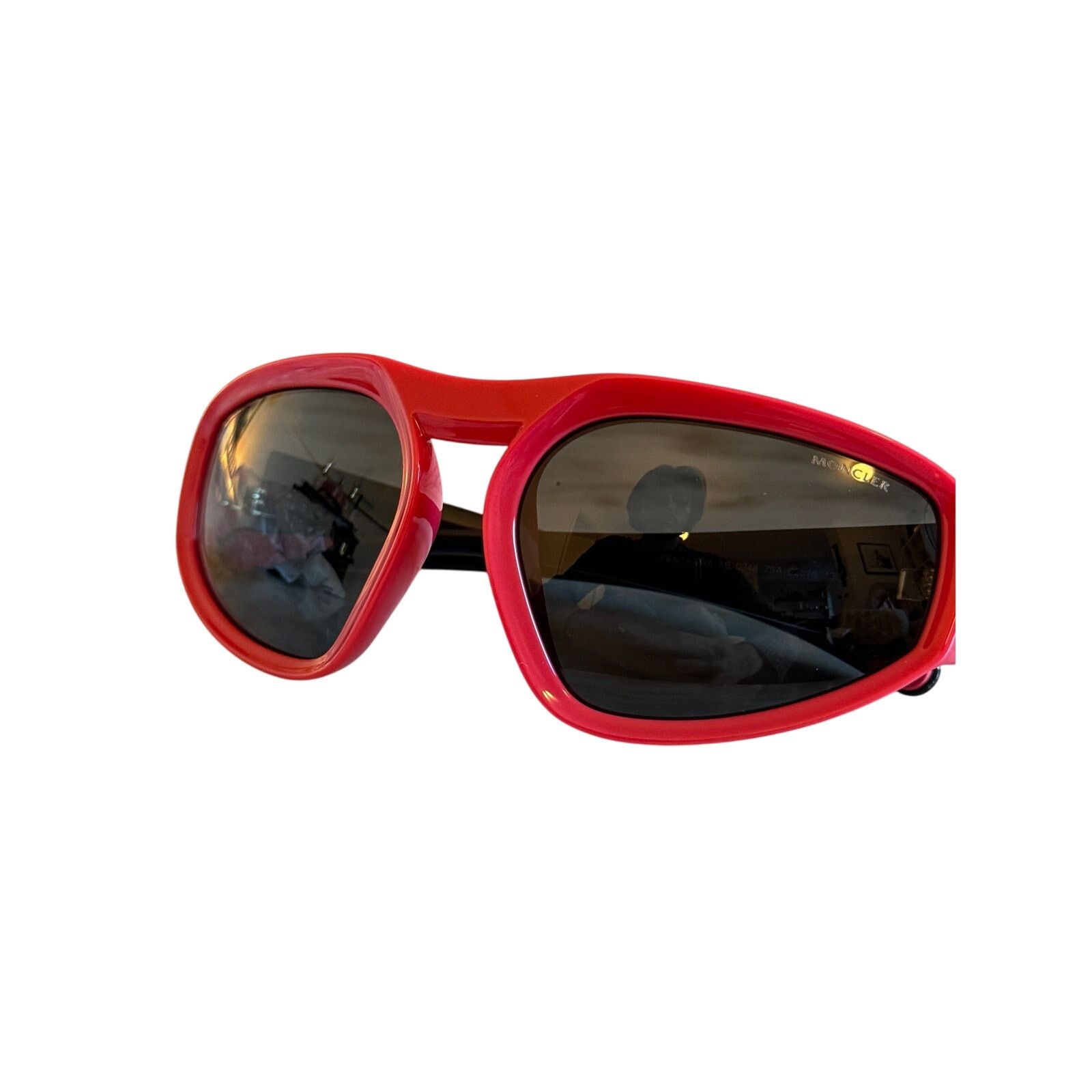 Moncler Moncler Sunglasses ML0248 Pentagra 75A Magenta/Smoke Lenses Size ONE SIZE - 2 Thumbnail