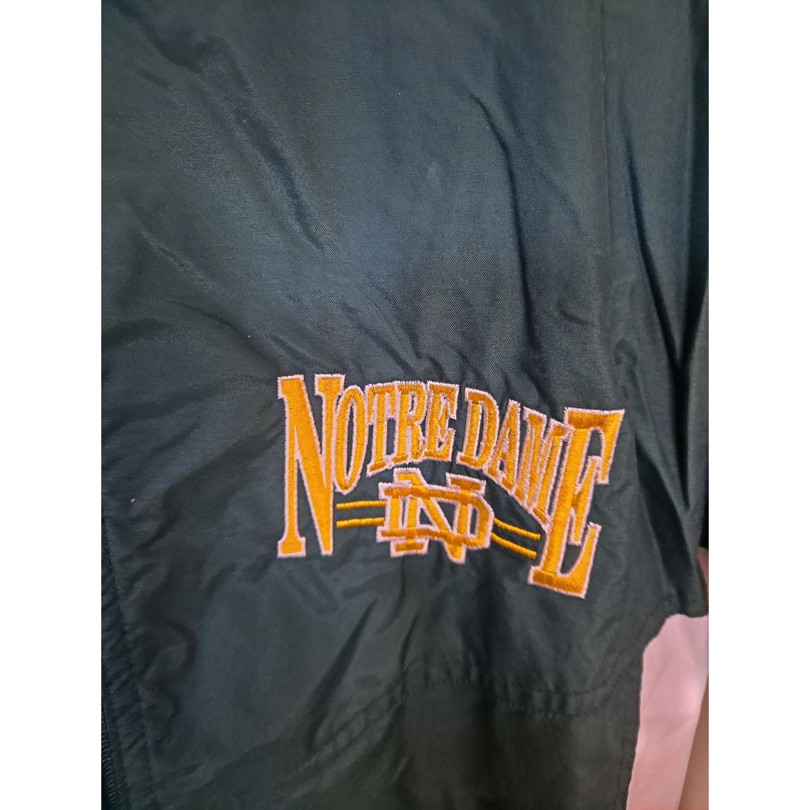Holloway Notre Dame Holloway Full Zipper Green and White Jacket Size Size US XL / EU 56 / 4 - 2 Thumbnail