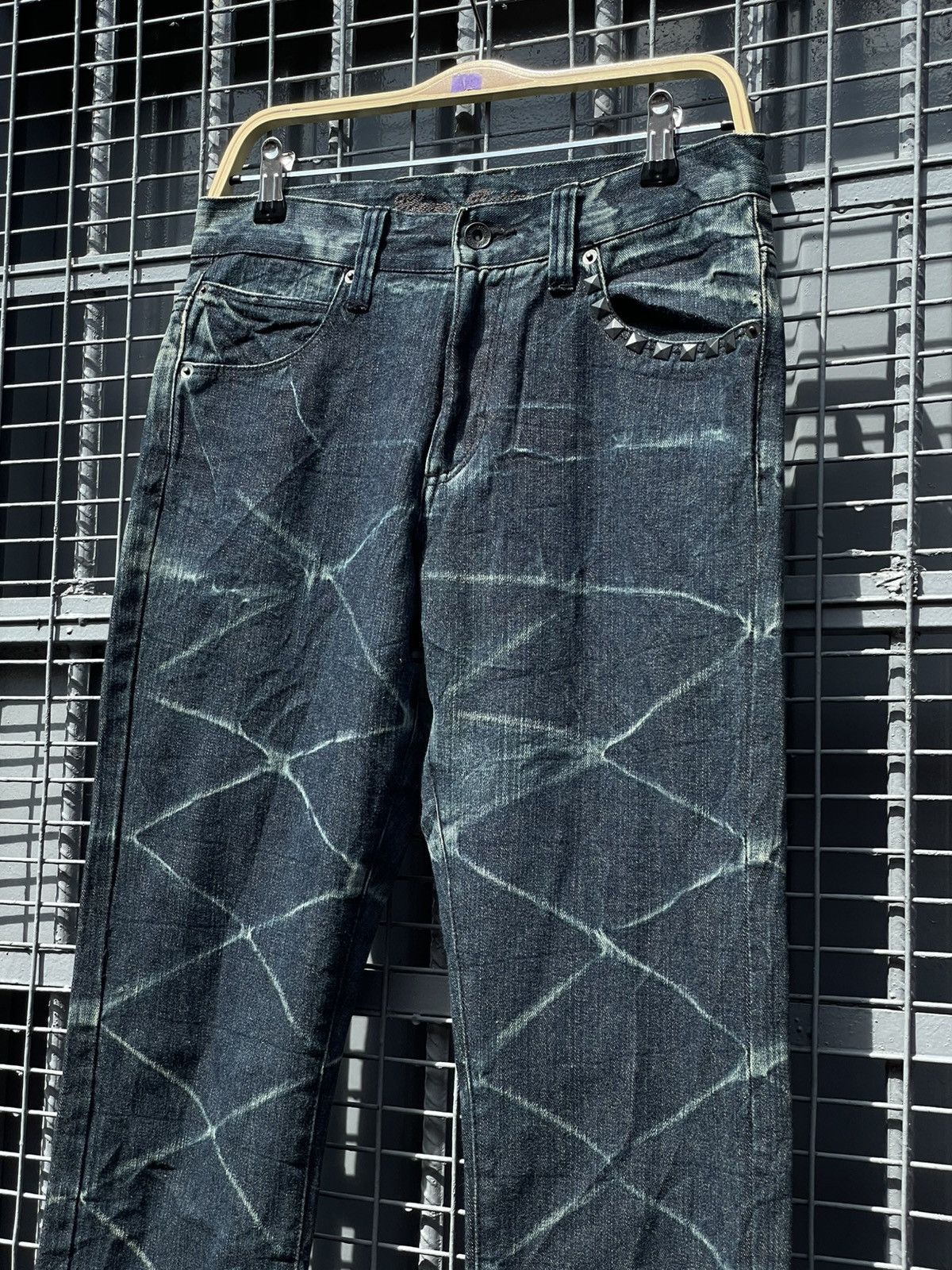 Japanese Brand 00s Sortisso | Flare Denim Pants Size US 30 / EU 46 - 1 Thumbnail