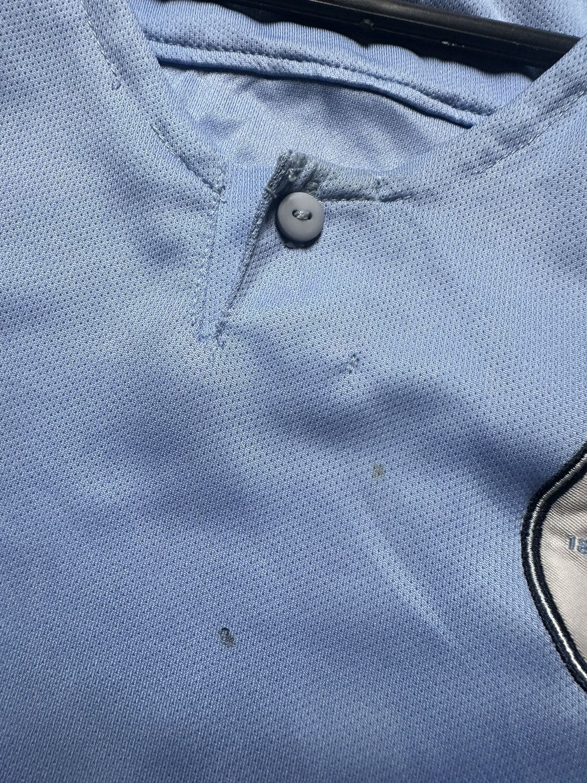 Vintage Manchester City soccer tee blue logo distressed Size US M / EU 48-50 / 2 - 7 Thumbnail