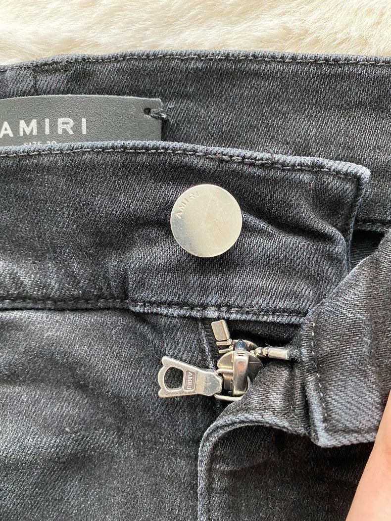 Amiri Amiri Black patchwork jeans 2501-Nextarrow Size US 30 / EU 46 - 6 Thumbnail