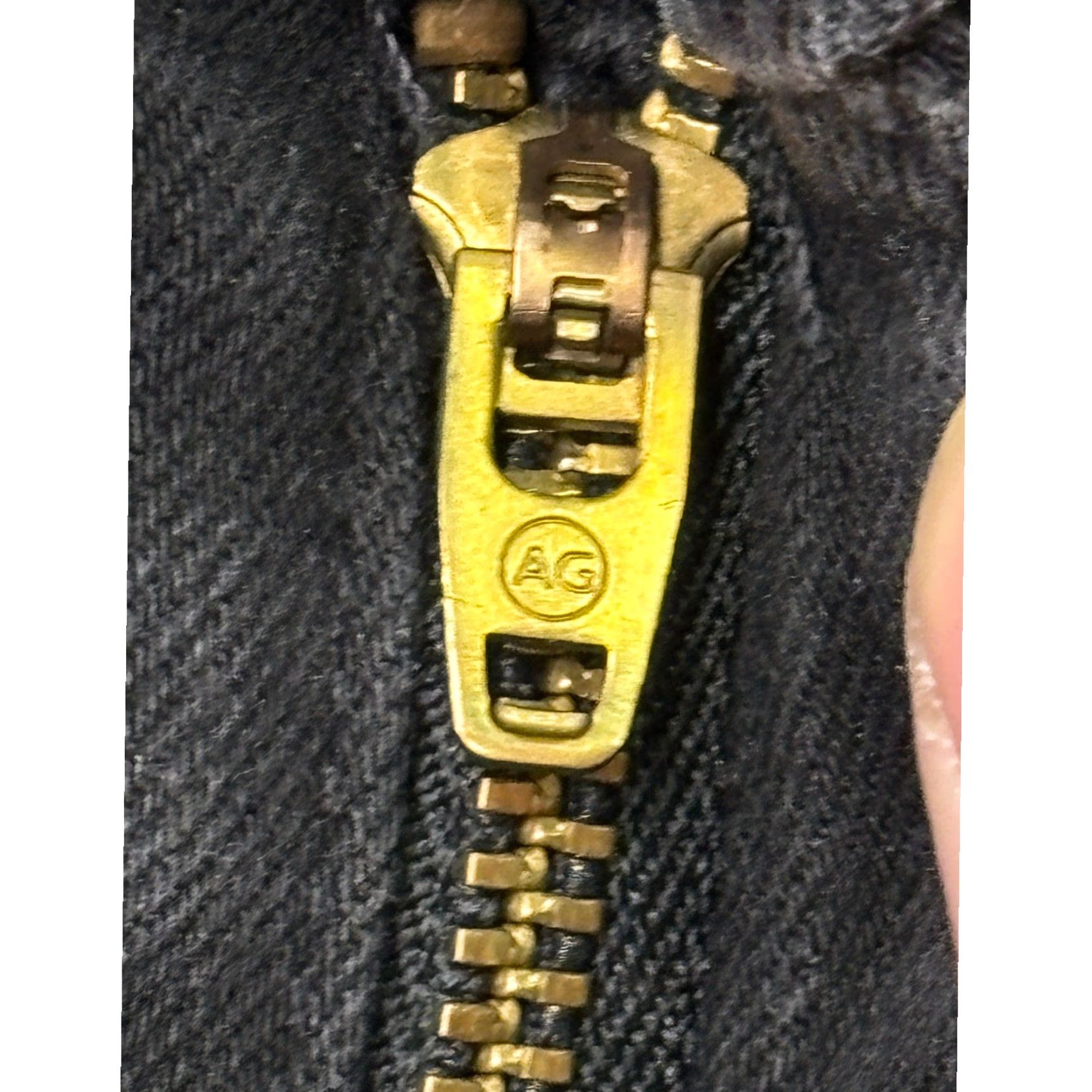 Vintage AG Adriano Goldschmied The Prima Cigarette Leg Black Jeans Size 30X30 Size 30" / US 8 / IT 44 - 3 Thumbnail