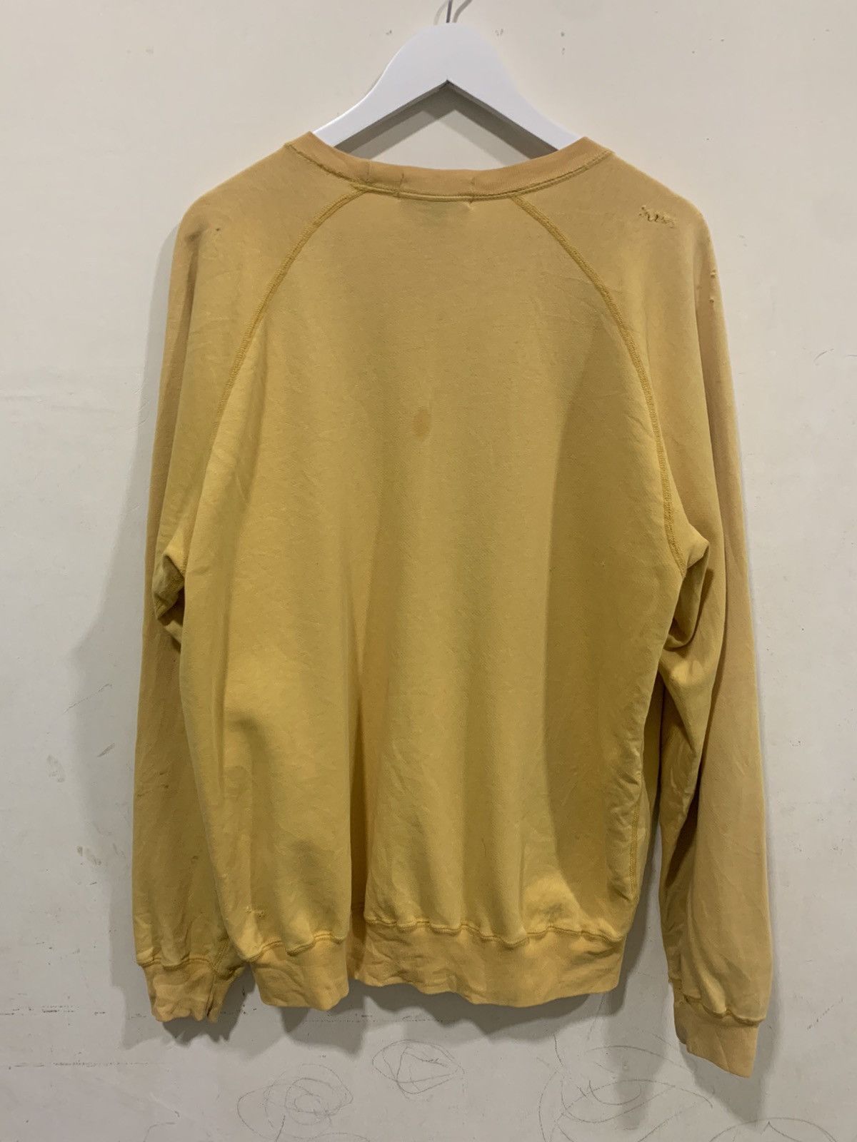 Polo Ralph Lauren × RRL Ralph Lauren × Ralph Lauren Vintage Polo Bear By Polo Ralph Lauren Sweatshirt Distress Size US L / EU 52-54 / 3 - 6 Thumbnail