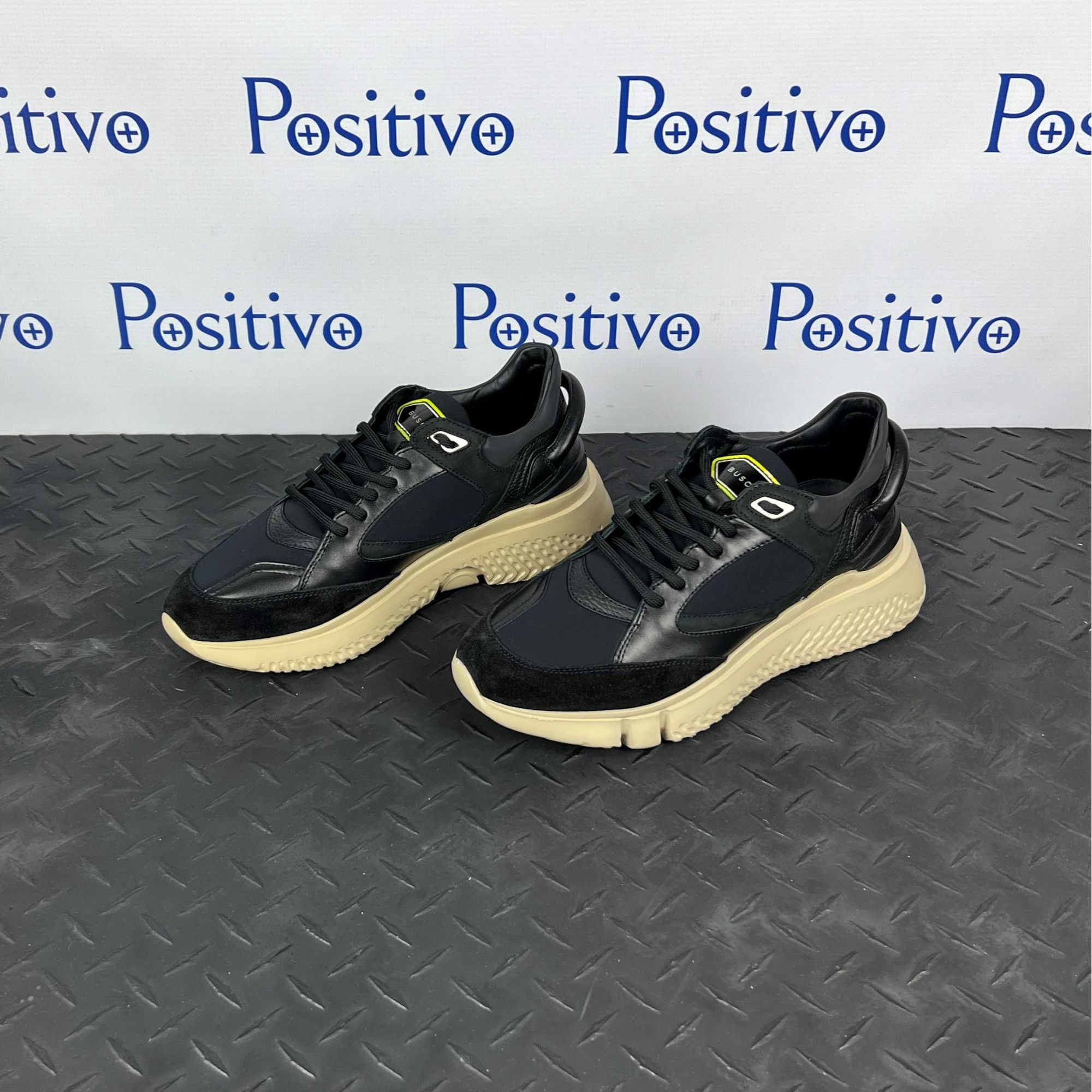 Buscemi Buscemi Veloce Mix Black Suede/Neoprene Sneakers US 10 EU 43 Size US 10 / EU 43 - 2 Thumbnail