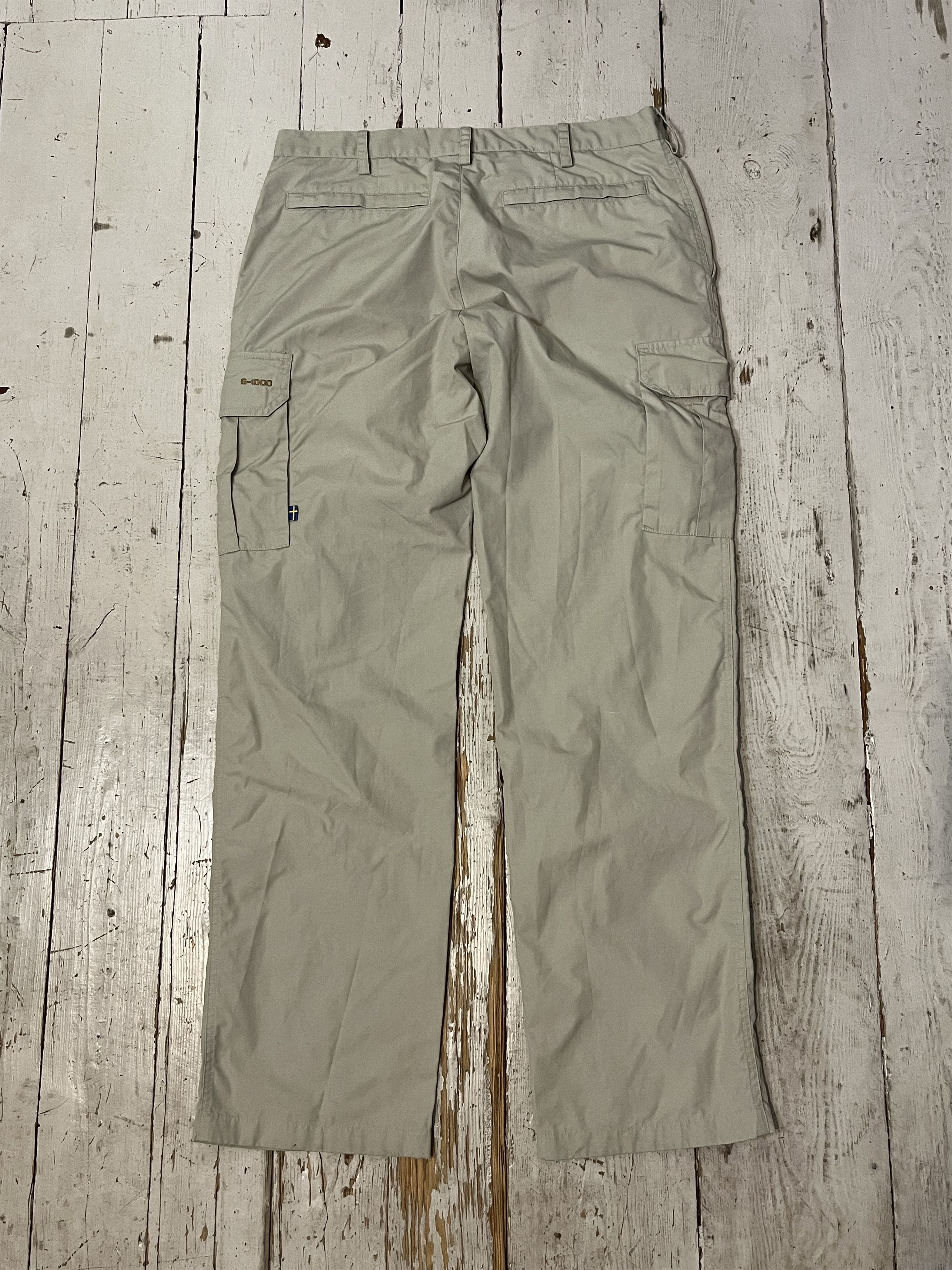Fjallraven × Vintage 90s Fjallraven Pants G-1000 Cargo Multi Pocket Military Size US 34 / EU 50 - 2 Thumbnail