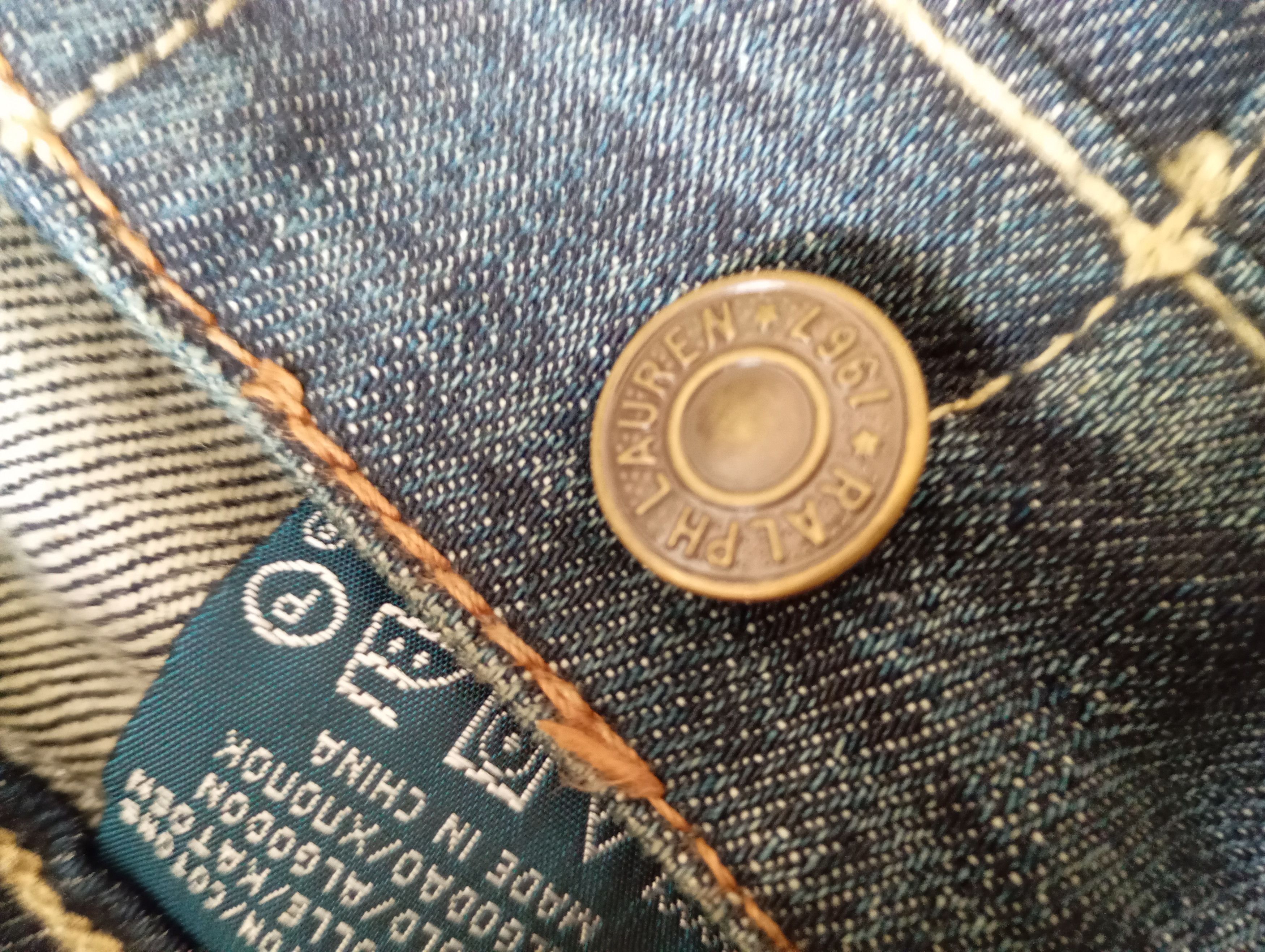 Polo Ralph Lauren × Vintage Polo Ralph Lauren Straight Authentic Dungaree Jeans 36x34 Size US 36 / EU 52 - 13 Thumbnail