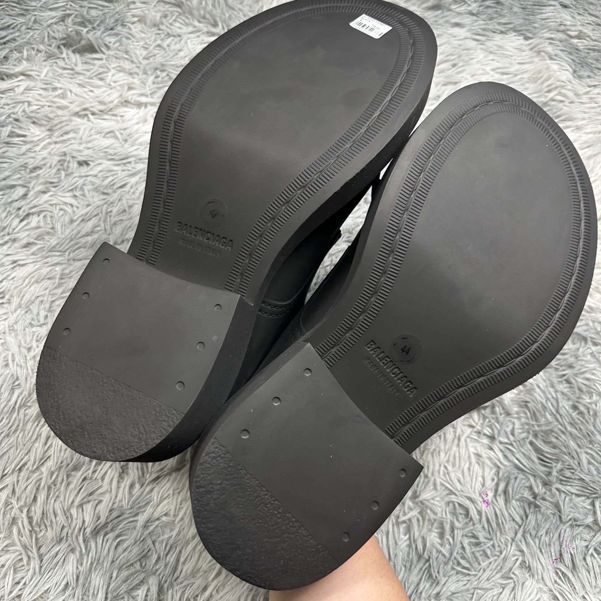 Balenciaga black balenciaga derby shoes size 44 Size US 10.5 / EU 43-44 - 4 Thumbnail