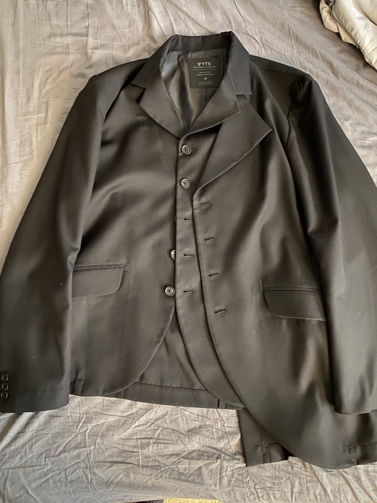 Yohji Yamamoto Yohji Yamamoto S’yte Asymmetrical Blazer Size 40R - 1 Thumbnail