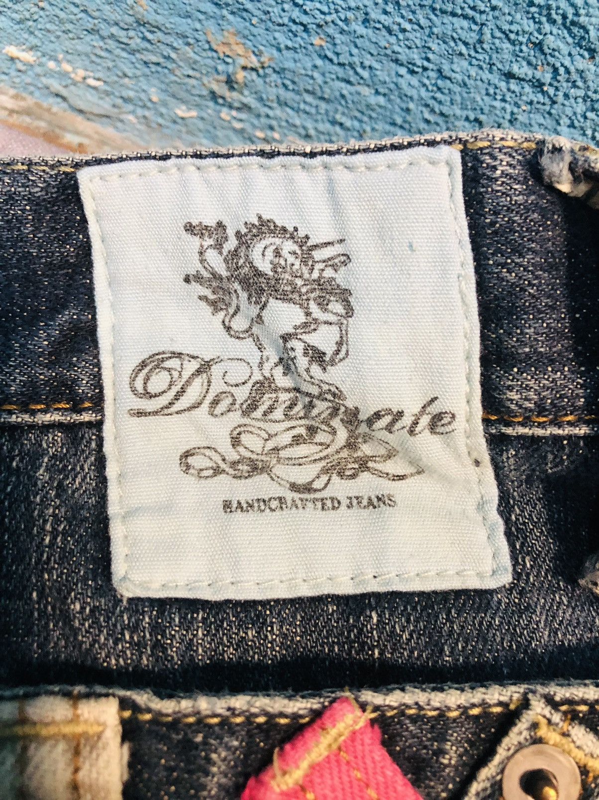 Japanese Brand Dominates Double Waist Jeans (2) Size US 30 / EU 46 - 17 Thumbnail
