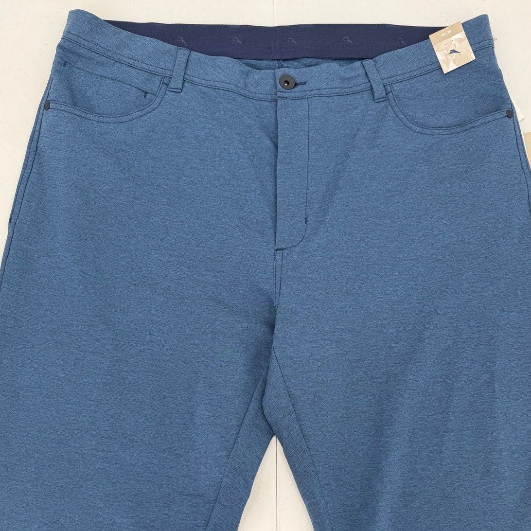 Tommy Bahama NWT Tommy Bahama On Par IslandZone Dark Eclipse Blue Pants Size US 40 / EU 56 - 9 Thumbnail