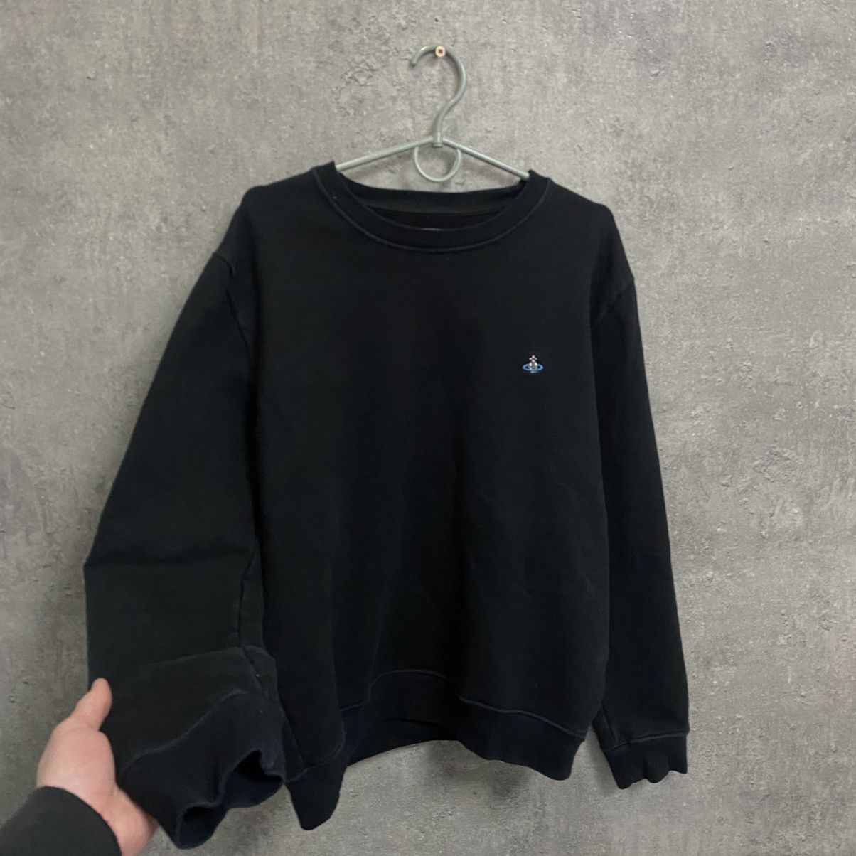 Vivienne Westwood Vintage Vivienne Westwood Sweatshirt Orb Logo Basic Pullover Size US L / EU 52-54 / 3 - 2 Thumbnail