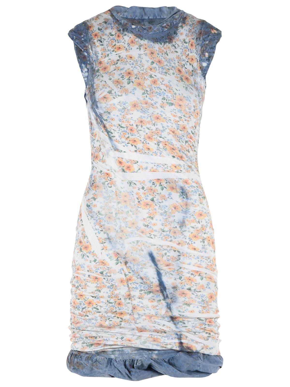 Diesel DIESEL 'D-Ayana' Multicolor Stretch Cotton Dress Size XS / US 0-2 / IT 36-38 - 1 Thumbnail