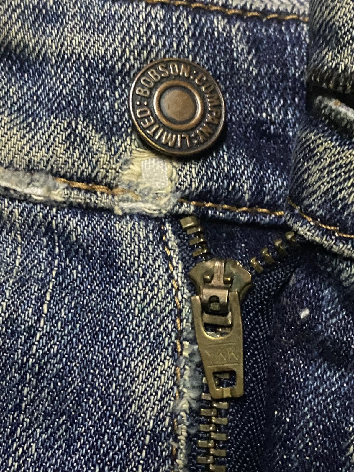 Japanese Brand Vintage Japanese Brand Mud Wash Distressed Baggy Jeans Size US 36 / EU 52 - 10 Thumbnail