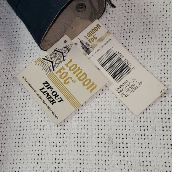 London Fog London Fog Zip Out Lining Zippered Pocketed Winter Sz. 42R J Size US M / EU 48-50 / 2 - 9 Thumbnail