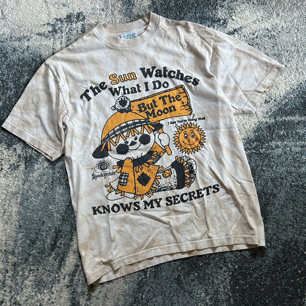 Online Ceramics AUTUMN 2022 LiTTLE SCARECROW TiE DYE BROWN ÉCRU HALLOWEEN Size US M / EU 48-50 / 2 - 3 Thumbnail