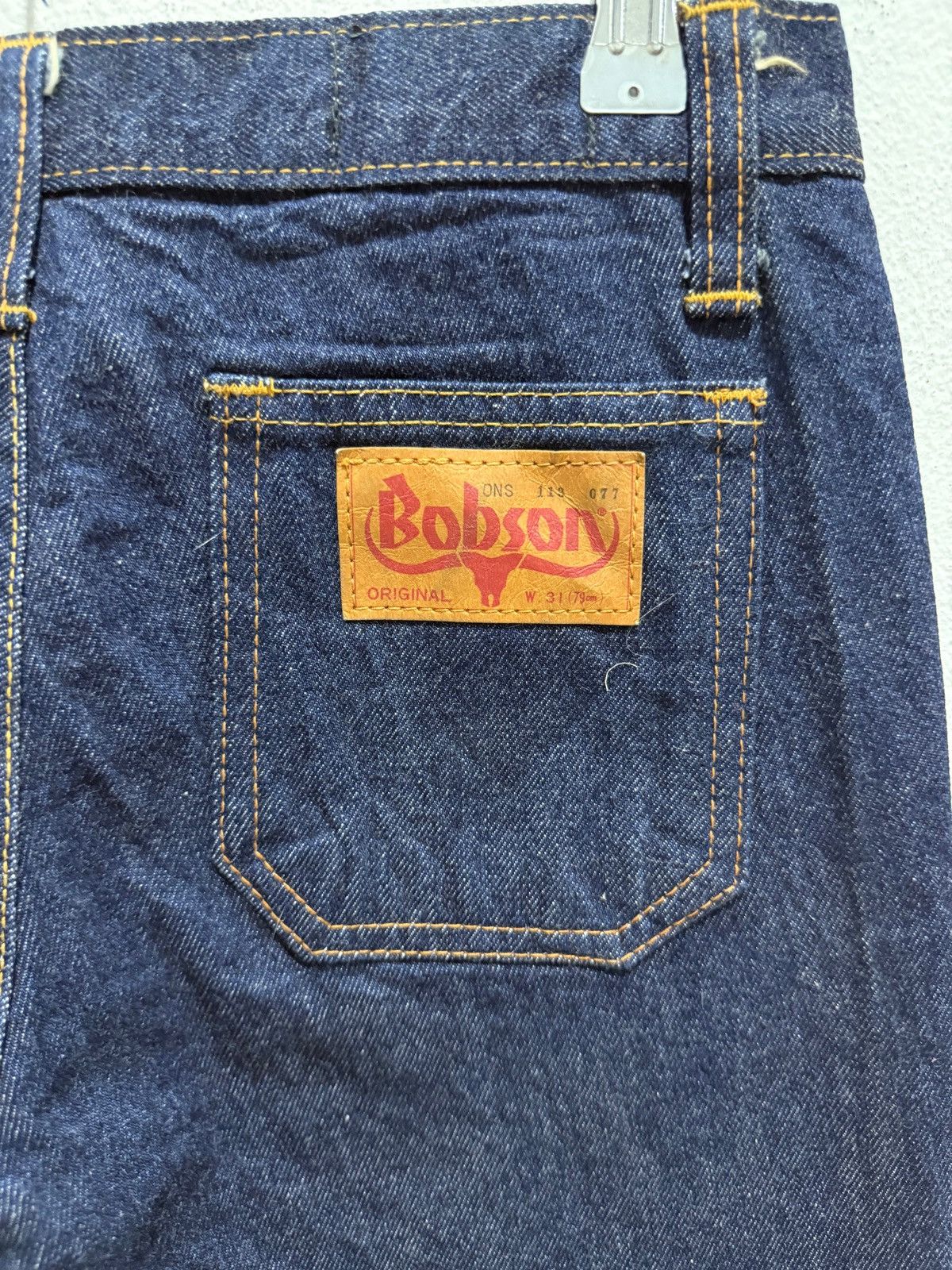 GOA Super Flare Denim Bobson Retro Front Pocket Death Stock Size US 31 - 9 Thumbnail