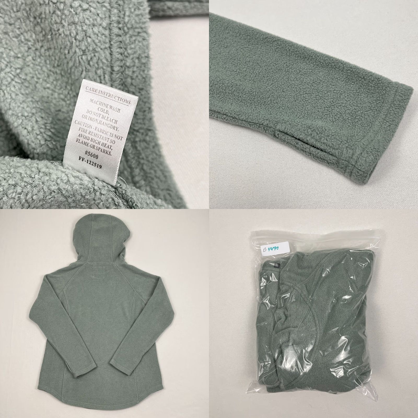 Vintage Free Fly Hoodie Womens XL Green Soft Bamboo Fleece Active Hiking Pullover Preppy Size XL / US 12-14 / IT 48-50 - 8 Thumbnail