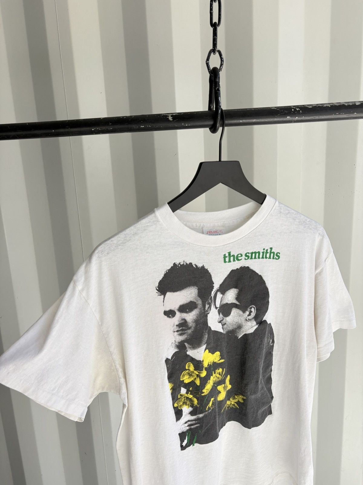 Band Tees Vintage The Smiths Shirt Faded Distressed Grunge Thin Band Size US L / EU 52-54 / 3 - 7 Thumbnail