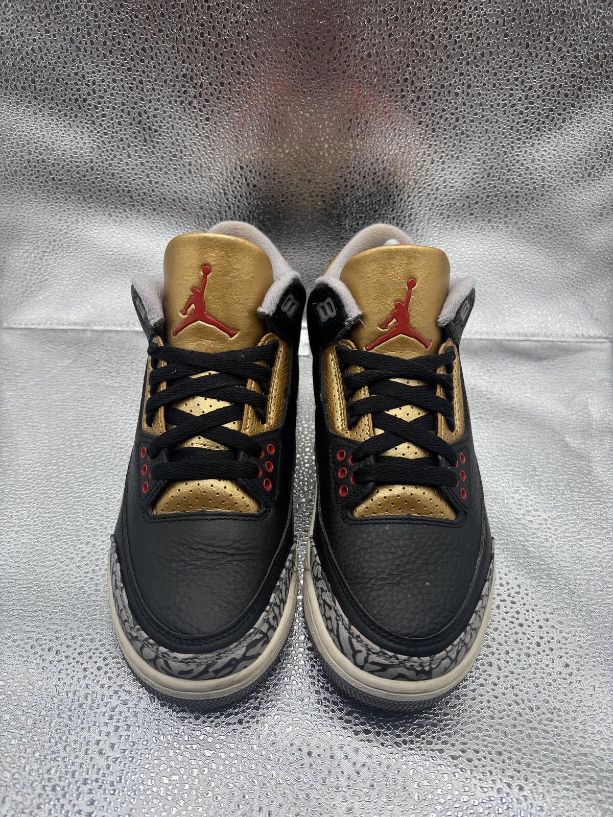 Jordan Brand Air Jordan 3 black cement gold Size US 7 / IT 37 - 2 Thumbnail