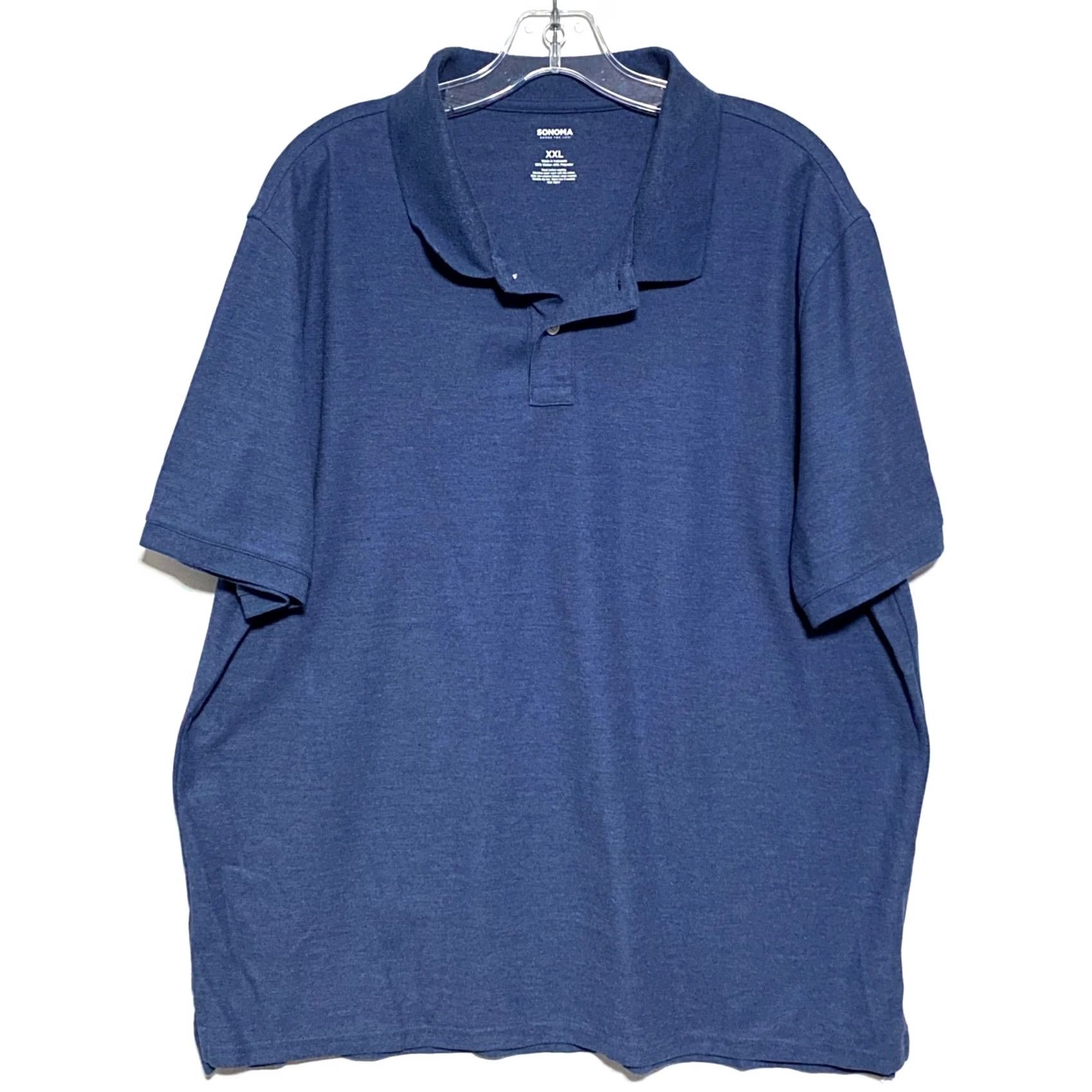 Vintage VINTAGE Sonoma Blue Polo Shirt Men XXL Preppy Golf Classic Capsule Rugby Stretch Casual Size US XXL / EU 58 / 5 - 2 Thumbnail