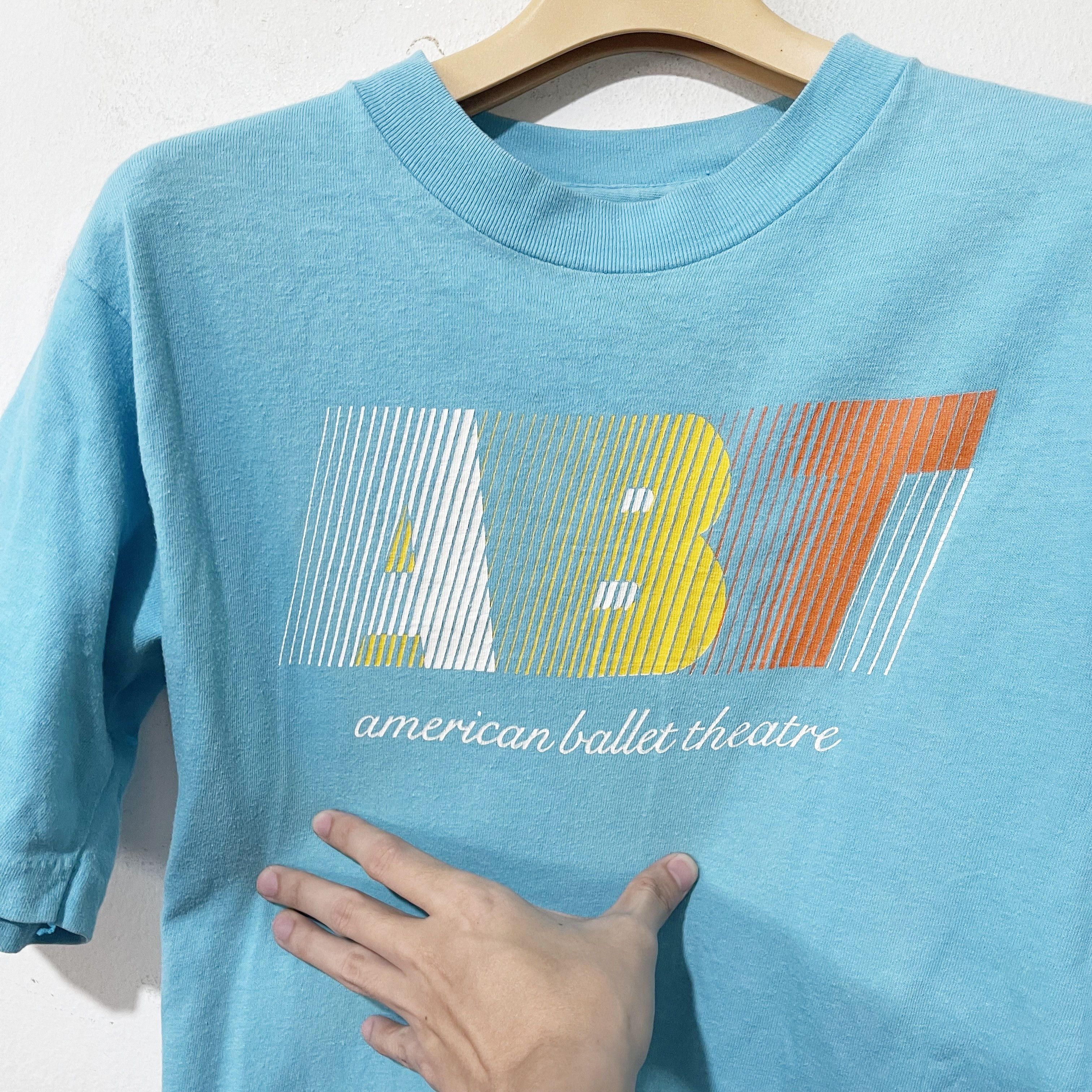 Vintage intage 80s ABT American Ballet Theatre T-Shirt Size US S / EU 44-46 / 1 - 2 Thumbnail