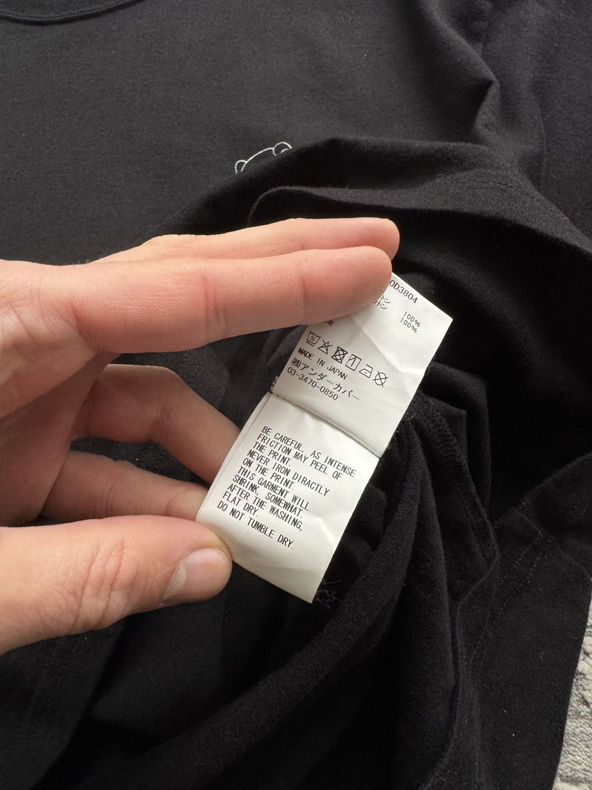 Undercover Undercover Jun Takahashi Teddy Bear Logo T Shirt Size 3 Size US M / EU 48-50 / 2 - 8 Thumbnail