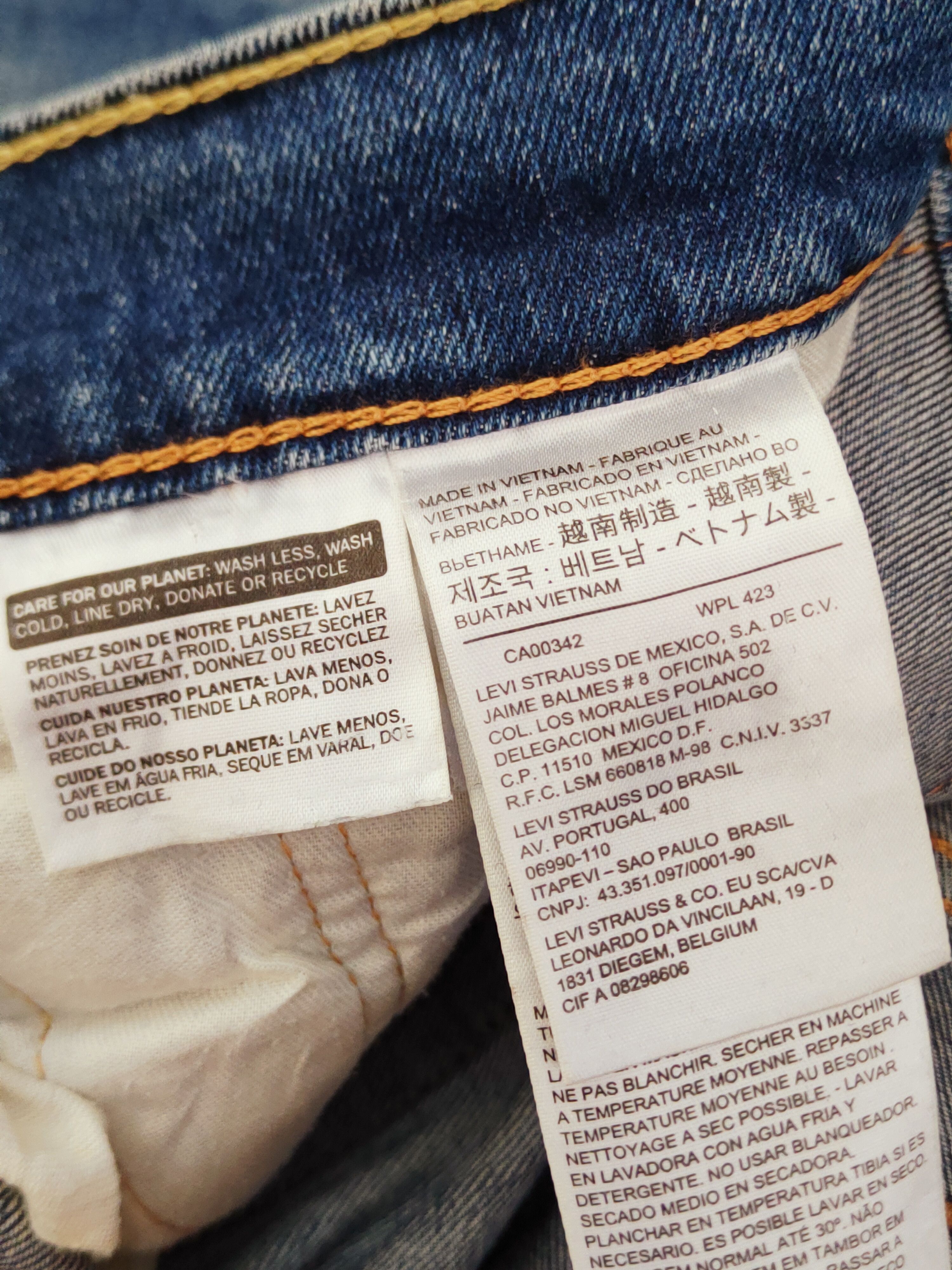 Levi's Levi's vintage Blue Distressed Ripped Jeans #W535 Size US 34 / EU 50 - 17 Thumbnail