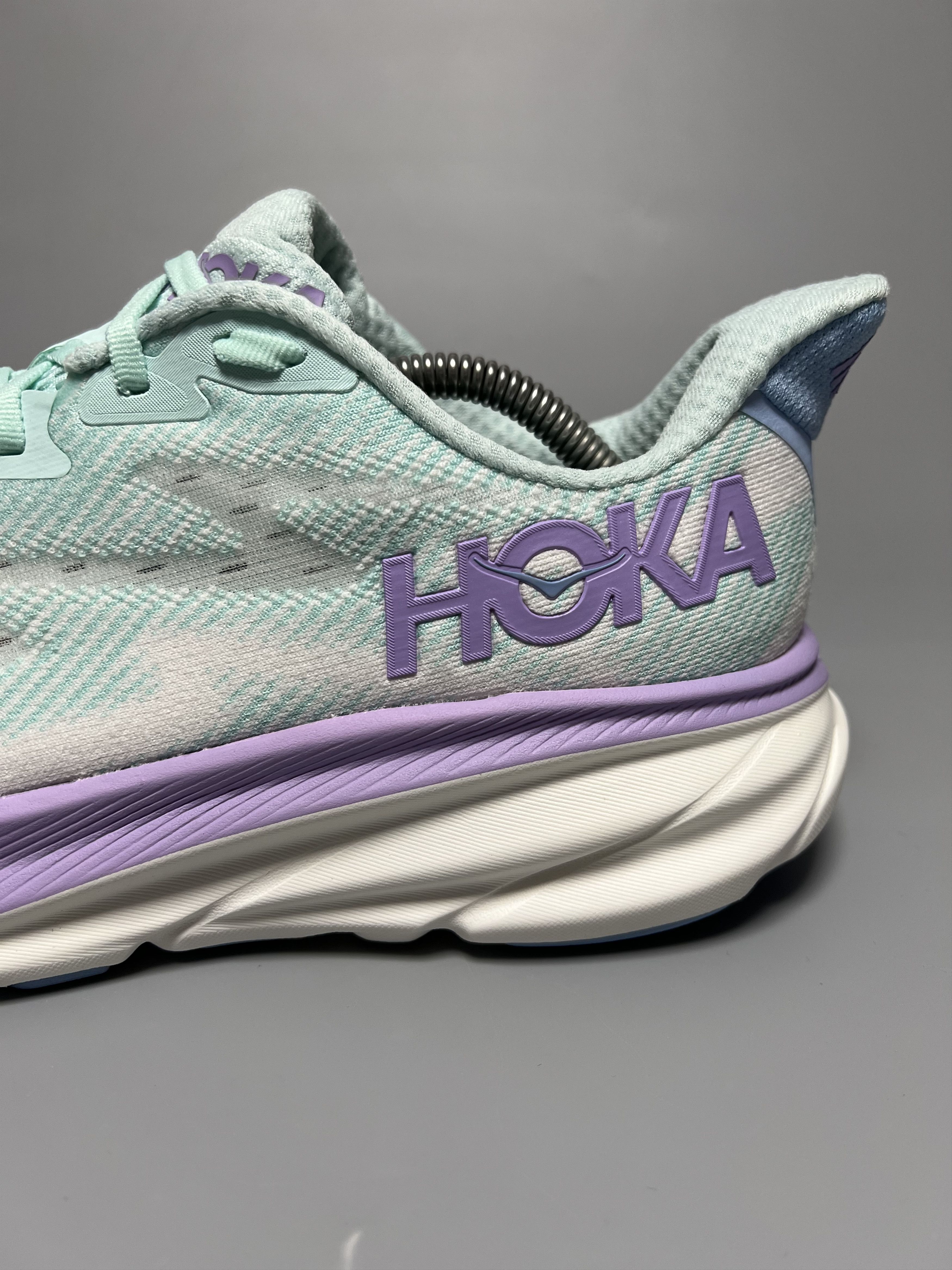 Hoka 9.5D Hoka One One Clifton 9 Wide Running Shoes Walking Gym Size US 9.5 / IT 39.5 - 9 Thumbnail