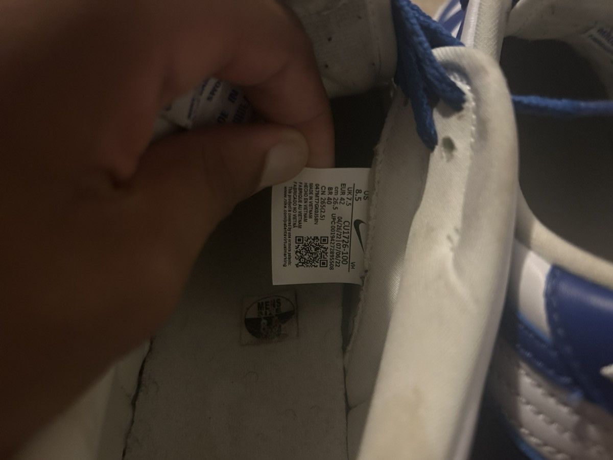 Nike Blue Nike dunks Size US 8.5 / EU 41-42 - 8 Thumbnail