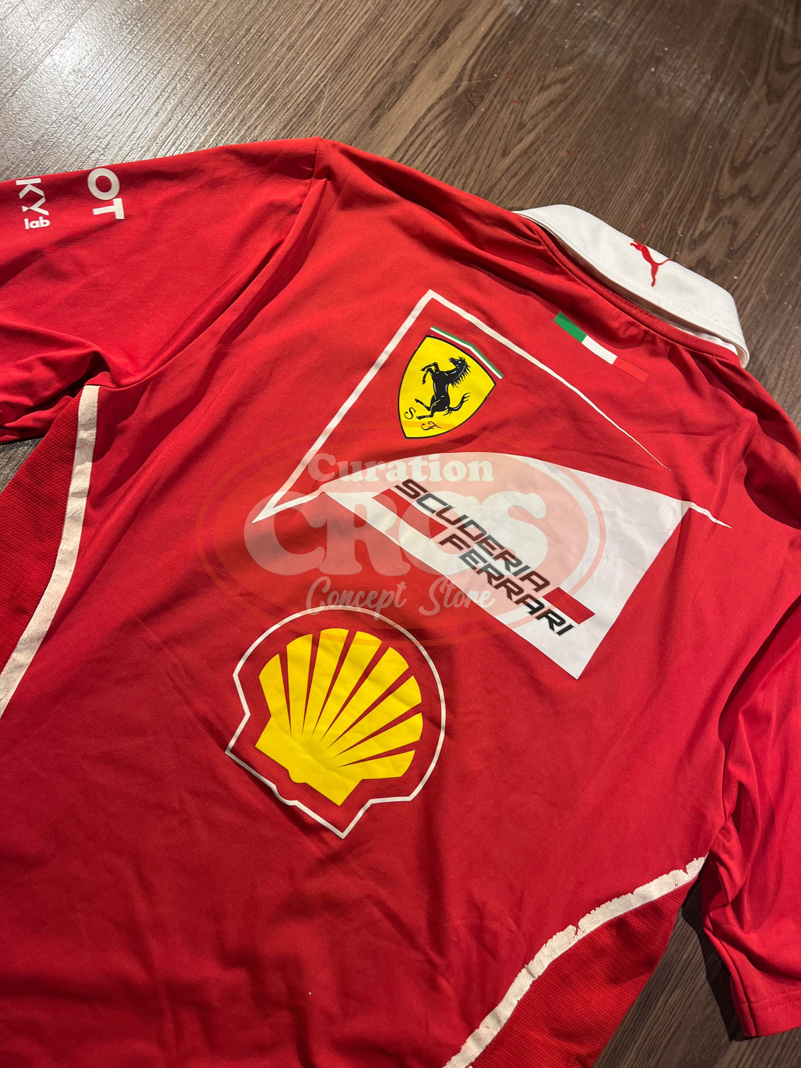 Ferrari × Puma Scuderia Ferrari Santander F1 Half Zip Team Workshirt Size US S / EU 44-46 / 1 - 4 Thumbnail