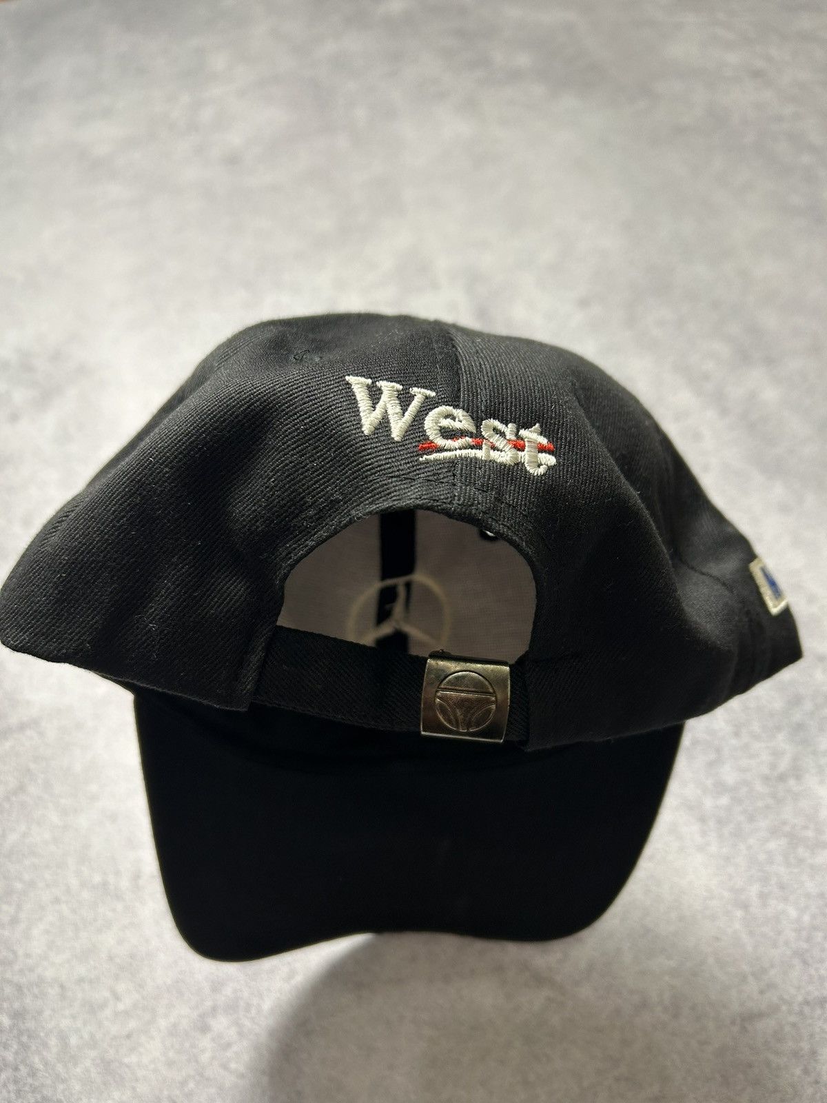 Mercedes-Benz vintage MERCEDES BENZ big logo race F1 team baseball cap Size ONE SIZE - 4 Thumbnail