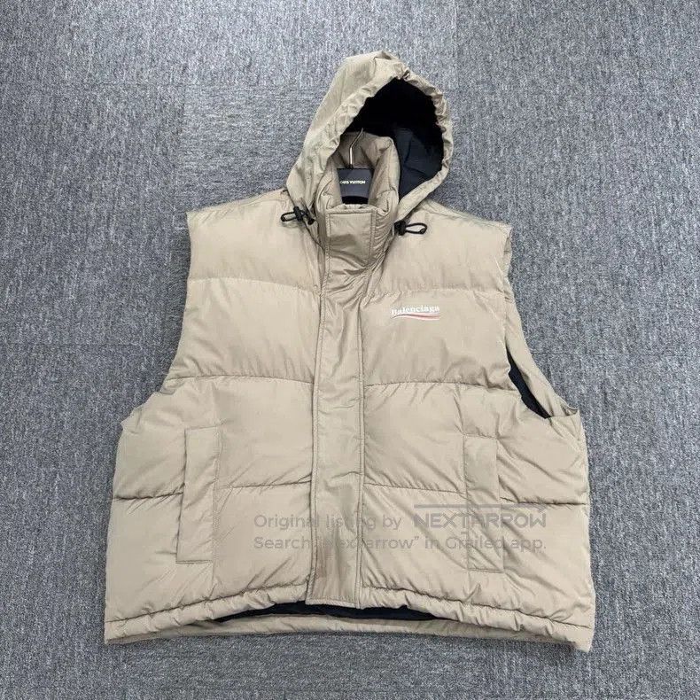 Balenciaga Balenciaga Coke Print Hooded Down Vest. Size US L / EU 52-54 / 3 - 1 Thumbnail