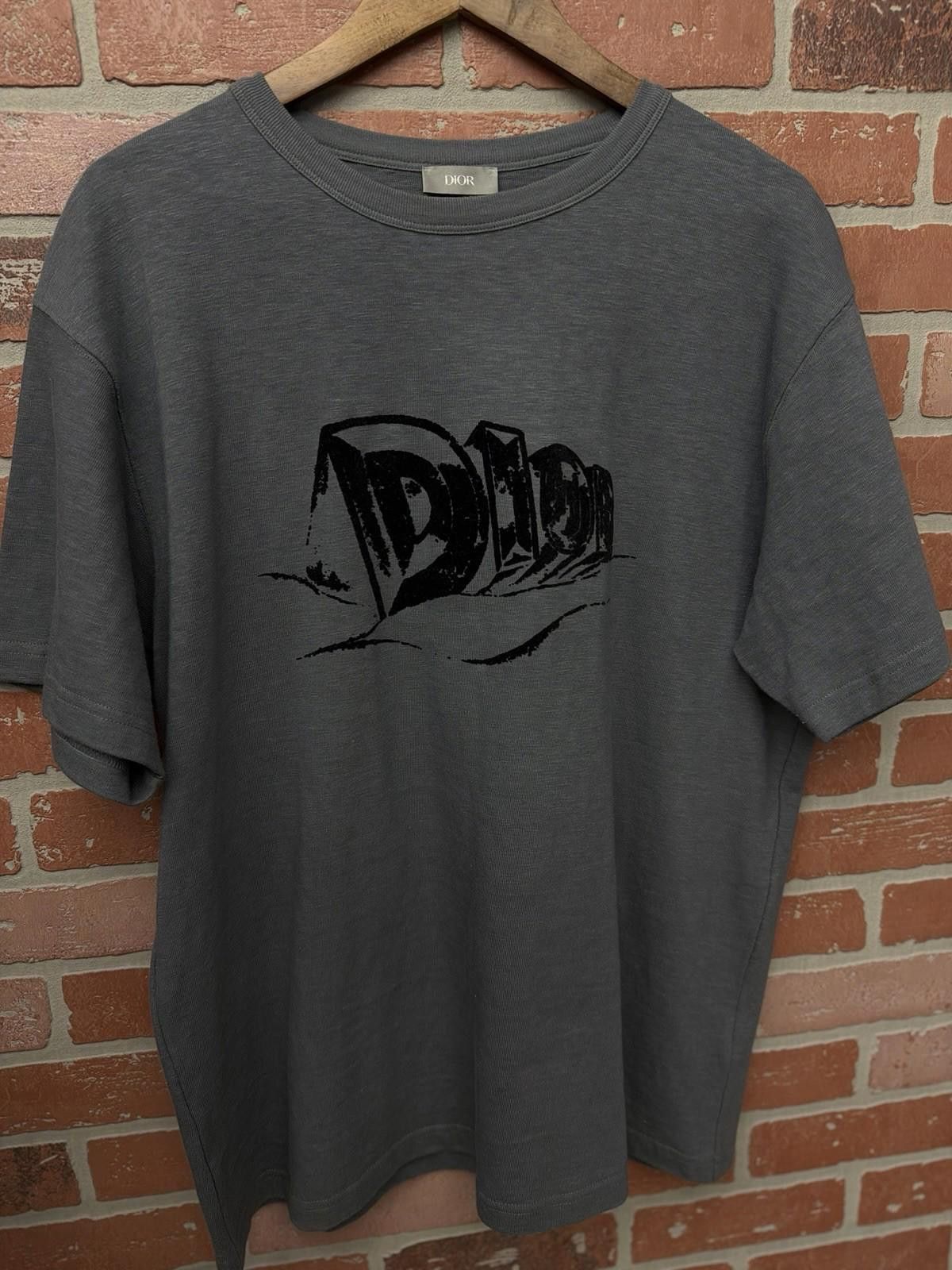 Dior Dior Grey Tee Shirt Men’s Size (XL) $950 Retail Authentic Size US XL / EU 56 / 4 - 5 Thumbnail
