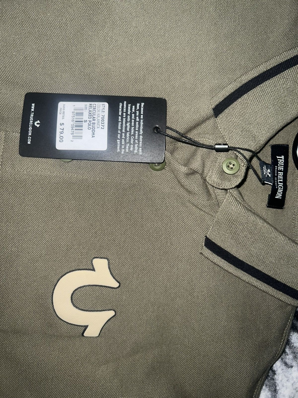 True Religion Men’s True Religion Shirt in Small Size US S / EU 44-46 / 1 - 1 Thumbnail