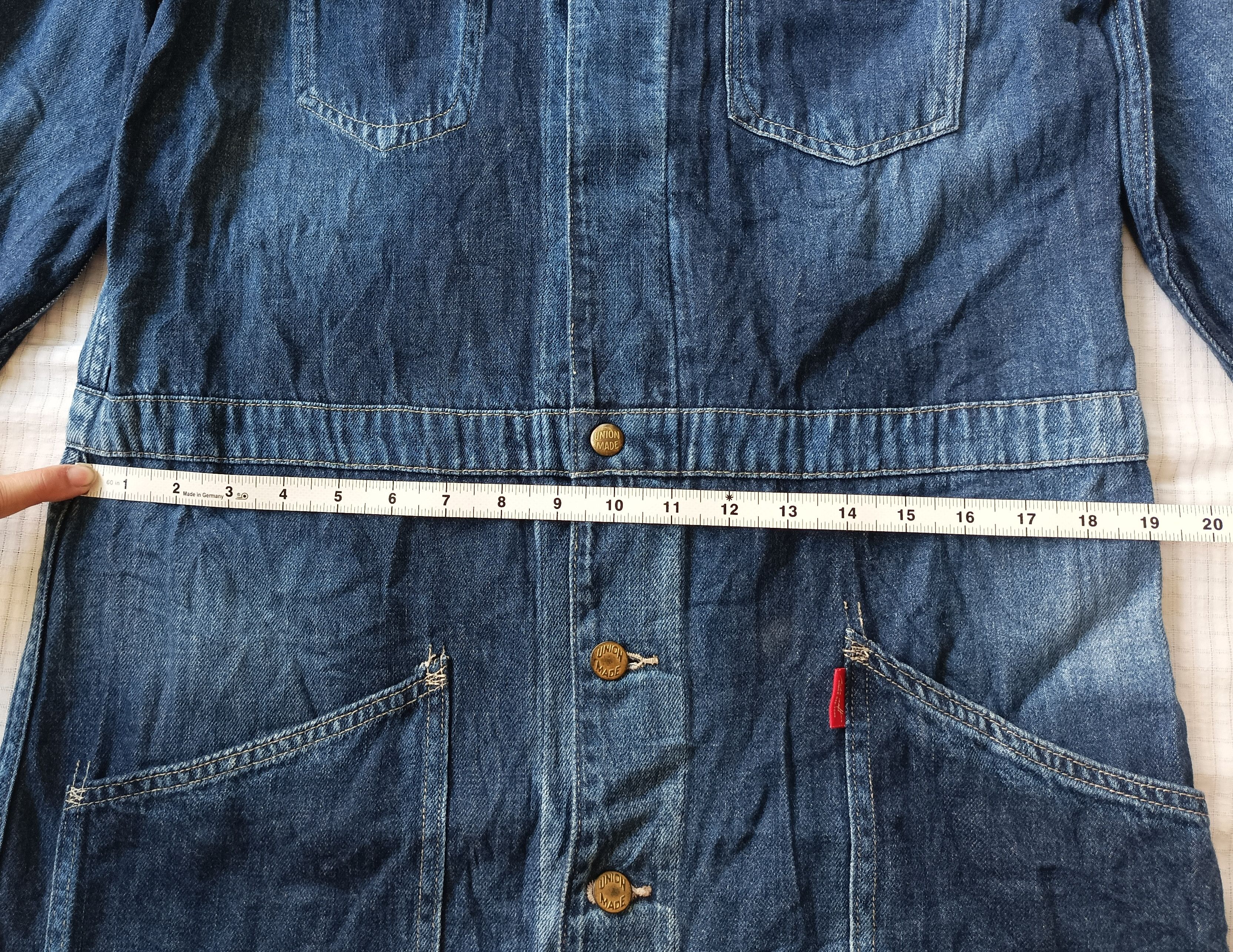 Japanese Brand (J567) Cepo Long Denim Jean Jacket Japan M Size M / US 6-8 / IT 42-44 - 16 Thumbnail