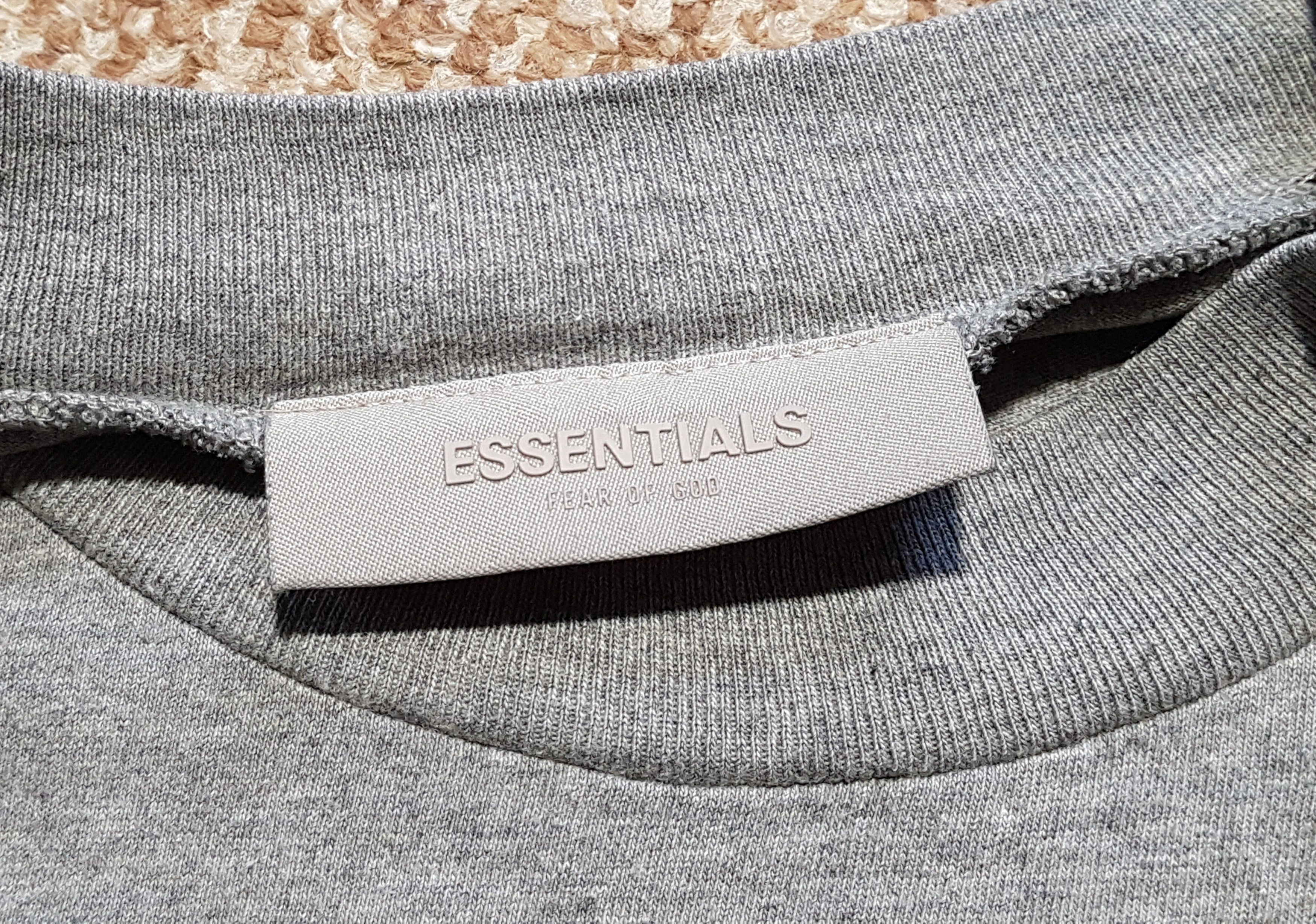 Essentials Essentials Fear of God Dark Oatmeal Short Sleeve T-Shirt Tee Size US L / EU 52-54 / 3 - 10 Thumbnail