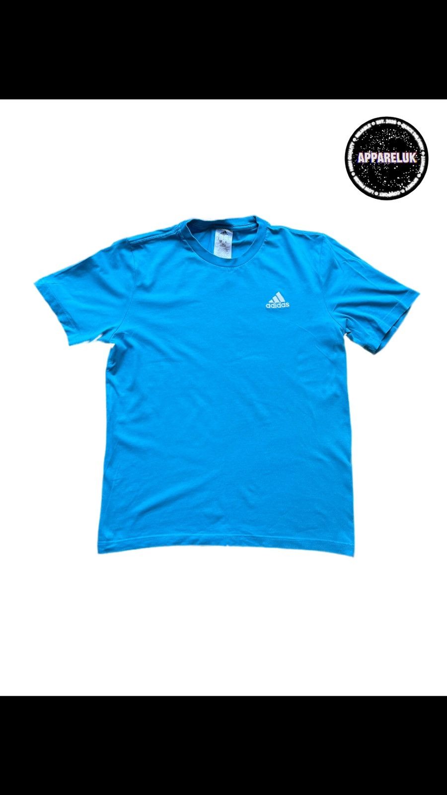 Adidas BLUE ADIDAS TSHIRT Size US S / EU 44-46 / 1 - 1 Thumbnail