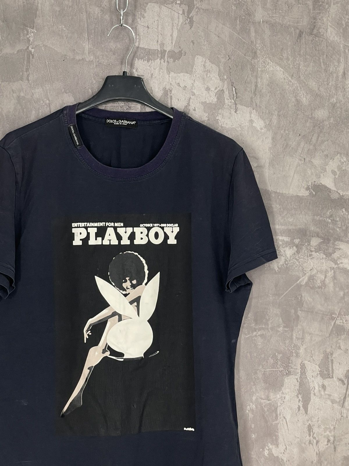 Dolce & Gabbana × Playboy Playboy Dolce&Gabbana Brown t-shirt Big logo Size US M / EU 48-50 / 2 - 4 Thumbnail