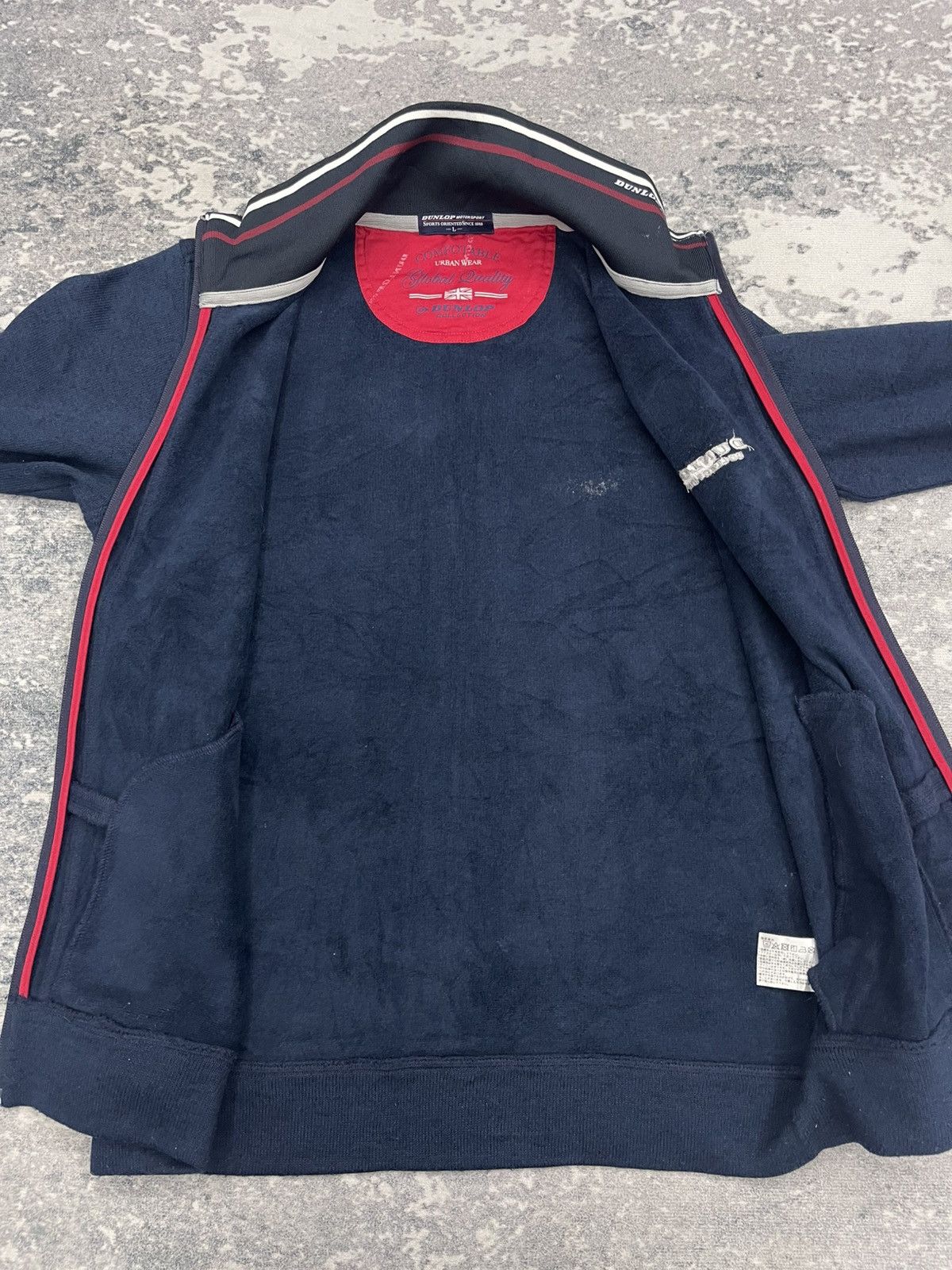 Dunlop Vintage Dunlop Motorsport Sweatshirt Embroidered Size US L / EU 52-54 / 3 - 8 Thumbnail