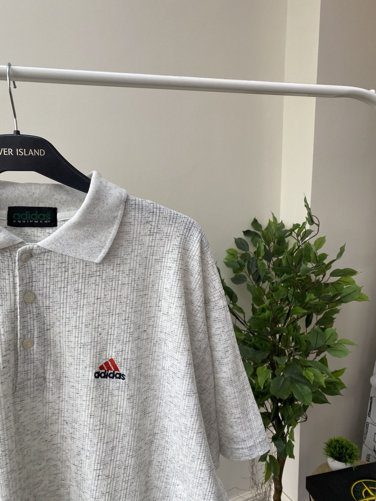 Adidas × Vintage Vintage Adidas Equipment Polo 90s Rare Hype Tee Size US XL / EU 56 / 4 - 6 Thumbnail