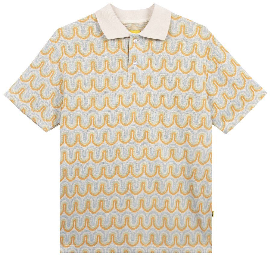 Golf Wang Golf Wang Stripe Knit Polo Cream Combo Wavy Pattern Large Size US L / EU 52-54 / 3 - 2 Thumbnail