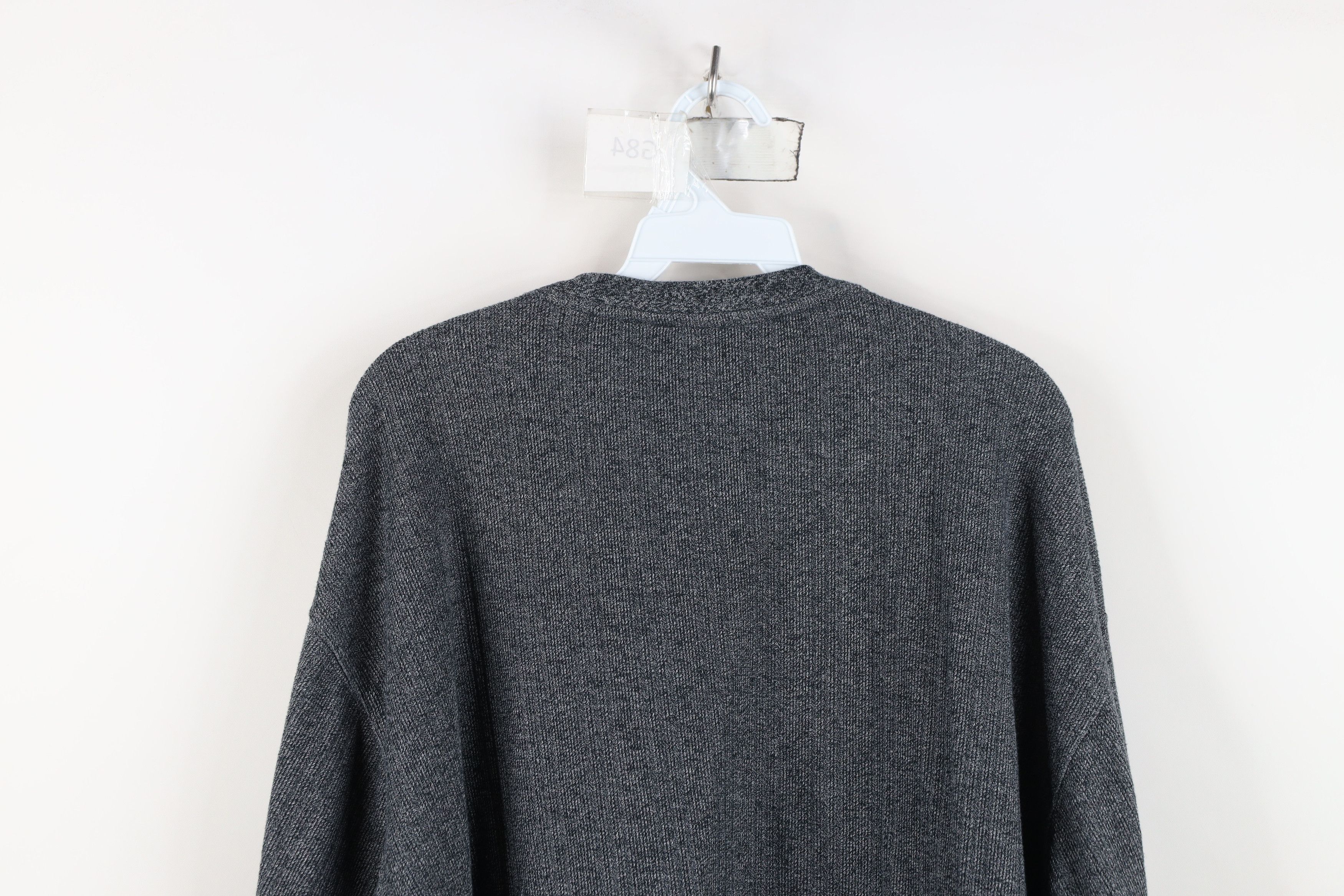 Vintage Vintage 90s Y2K Streetwear Ribbed Knit Long Sleeve T-Shirt Size US XXL / EU 58 / 5 - 10 Thumbnail