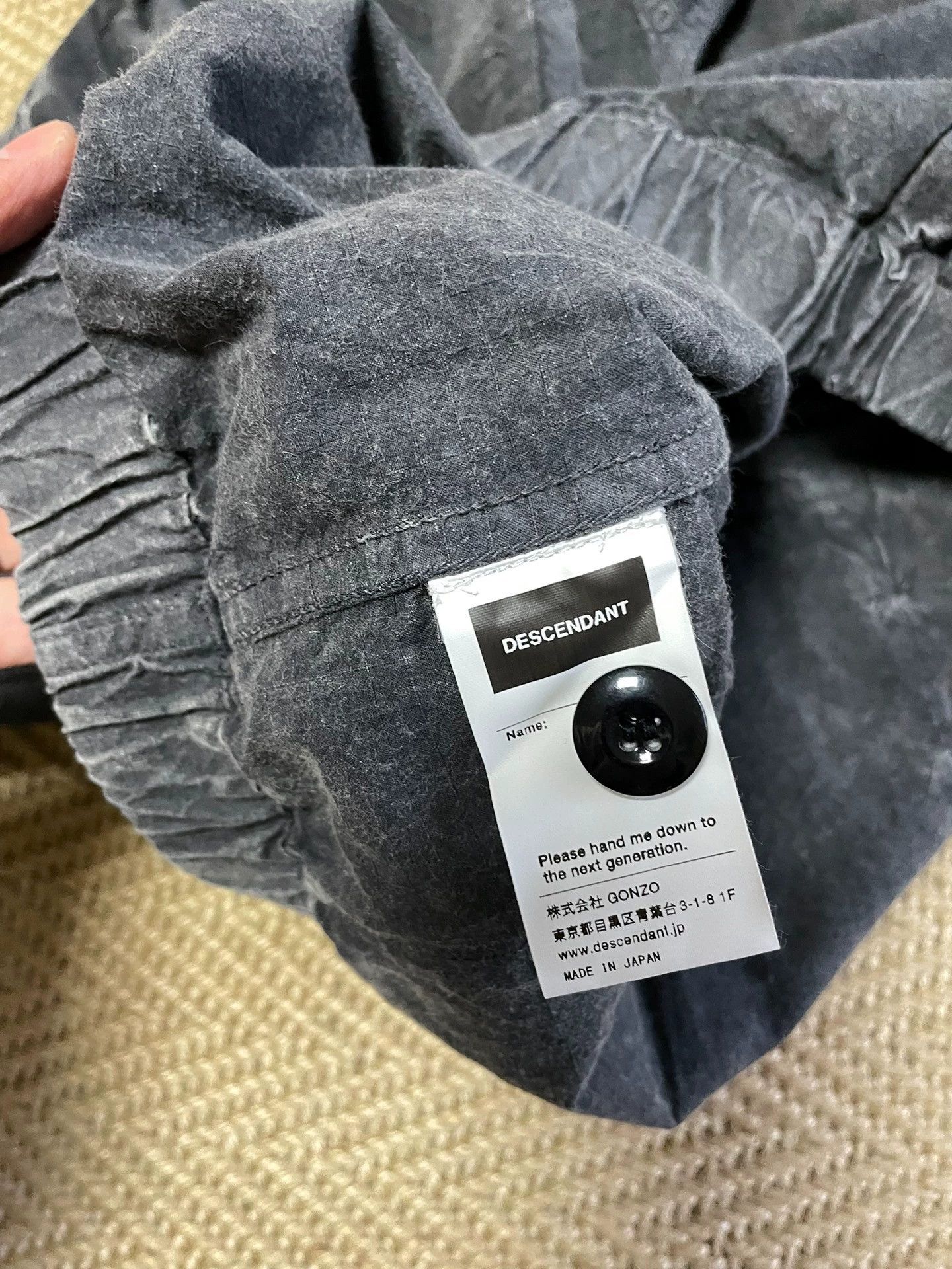 Descente DESCENDANT DWU 4P RIPSTOP Washed Shirt Jacket 18AW Size US S / EU 44-46 / 1 - 5 Thumbnail