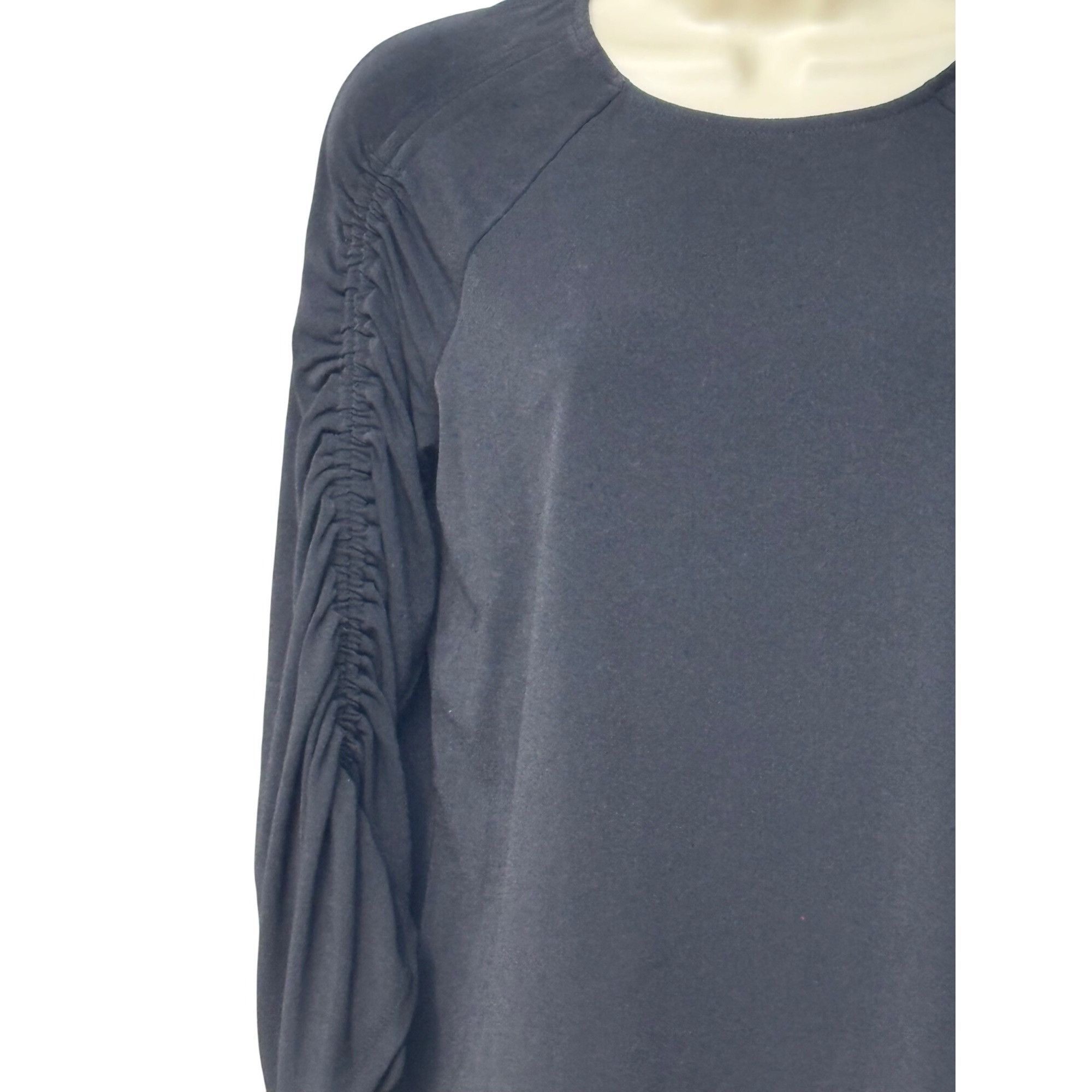 Worthington Worthington Women’s Tie-ruched Reglan sleeve Jersey Blouse, Size XS / US 0-2 / IT 36-38 - 6 Thumbnail